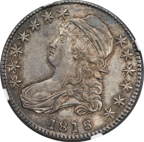 1818 50C O-108 Bust Half Dollar NGC MS63