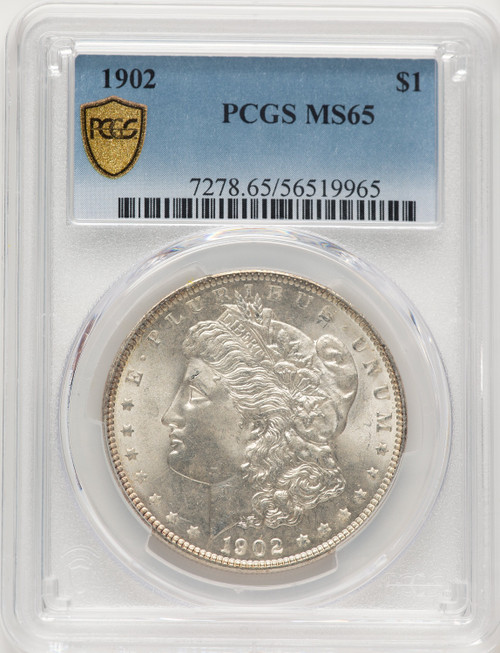 1902 Morgan Dollar PCGS MS65