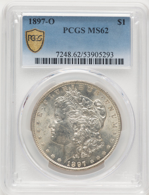 1897-O Morgan Dollar PCGS MS62