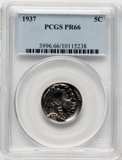 1937 5C Proof Buffalo Nickel PCGS PR66