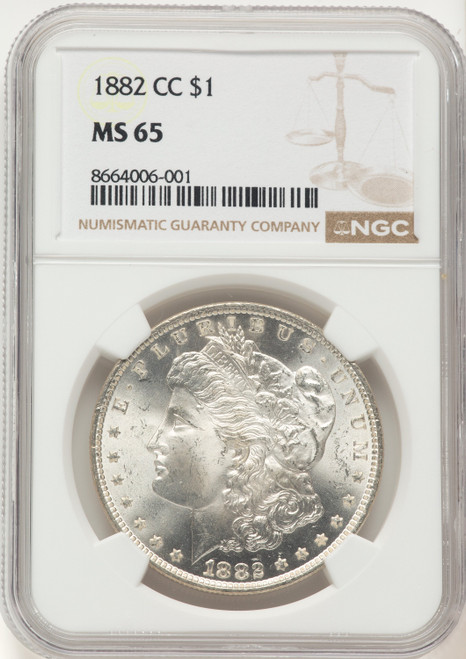 1882-CC Morgan Dollar NGC MS65
