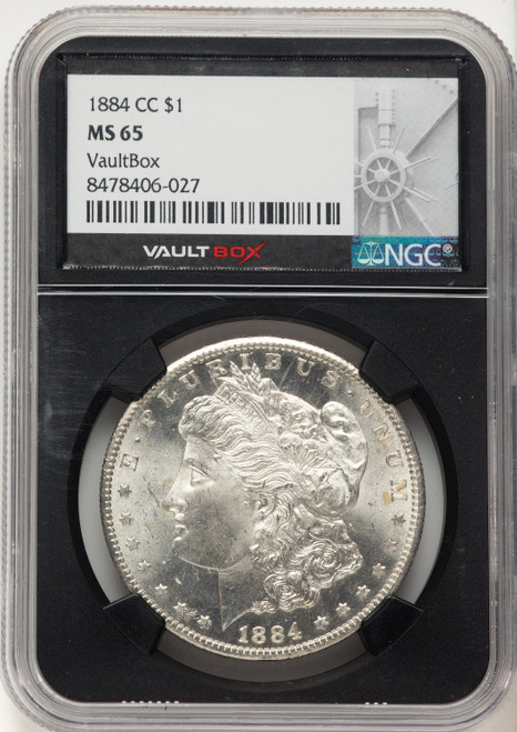 1884-CC Morgan Dollar NGC MS65
