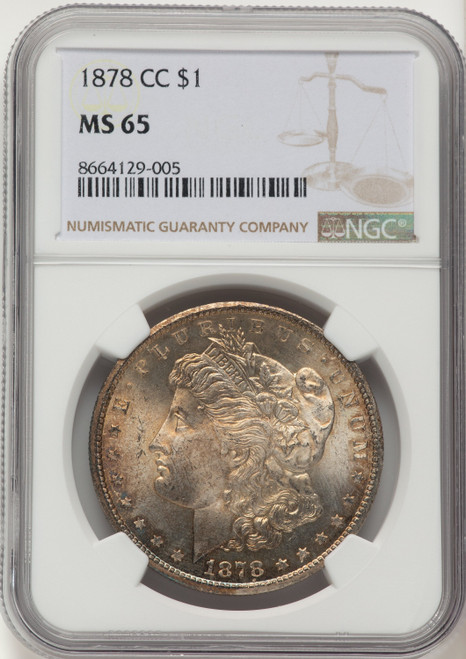 1878-CC Morgan Dollar NGC MS65