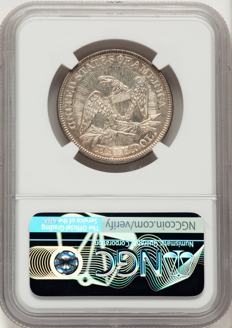 1853 50C Arrow and Rays Seated Half Dollar NGC MS66 - LCR Coin