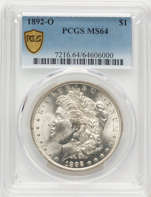 1892-O Morgan Dollar PCGS MS64