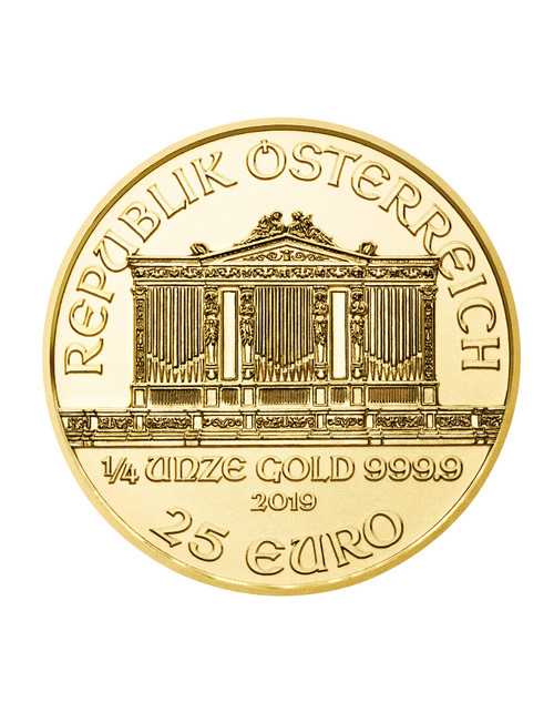 2019 1/4 oz Austrian Gold Philharmonic Coin