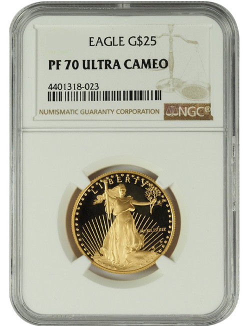 2018 1/2 oz U.S. Mint Proof Gold Eagle NGC PF70 Ultra Cameo