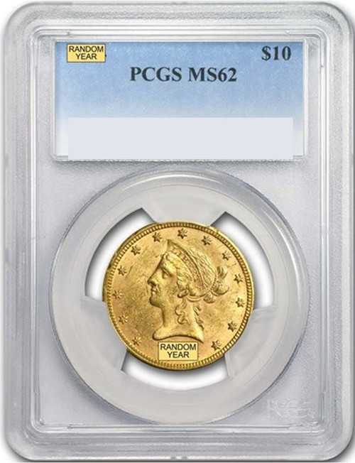 Random Date 1887-1907 Liberty $10 Gold Eagle PCGS MS62