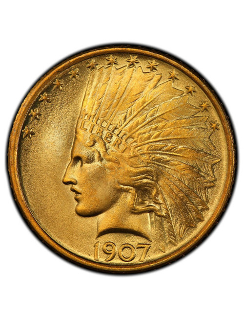 Random Date 1907-1933 Indian $10 Gold Eagle Coin AU