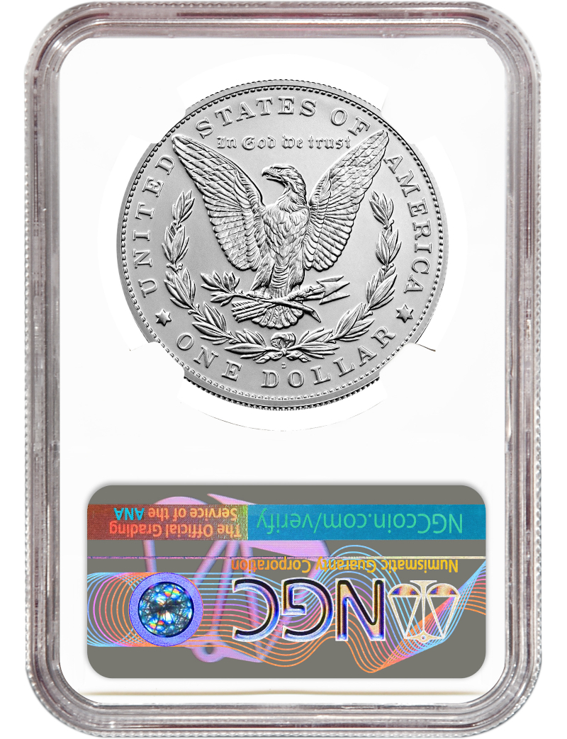 DAWN CURRENT '93 　古いですが美品に近い？ 2021-D Morgan Dollar First Day of Issue NGC MS70 | LCR Coin