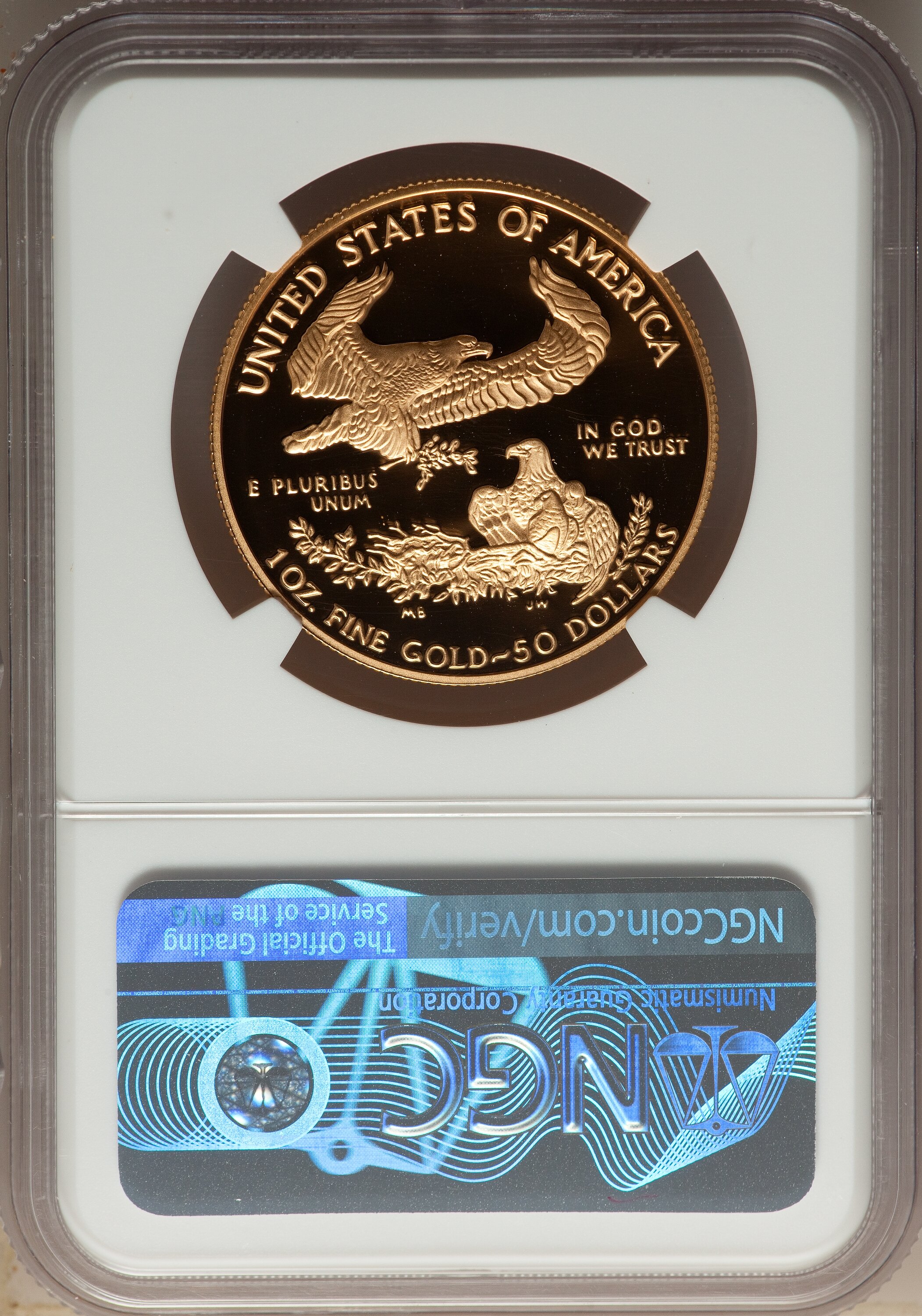 1995-W Complete 5 Coin American Gold and Silver Eagle 10th