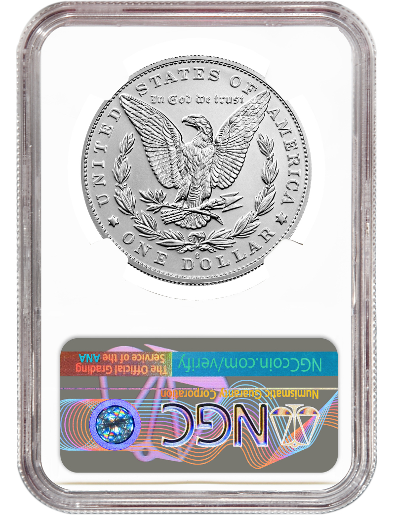 2021-O $1 Morgan Dollar New Orleans Privy Mark FDI NGC MS70 | LCR Coin