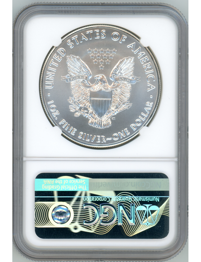 2020 American Silver Eagle NGC MS70 Don Everhart Signed | LCR Coin