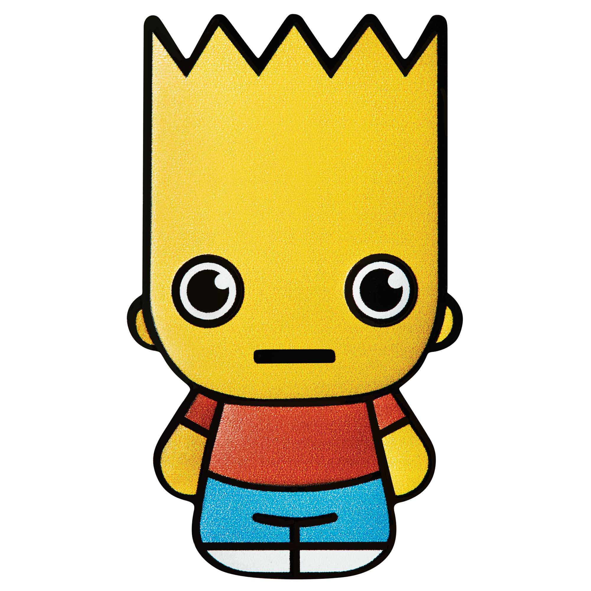 2022 1 oz Bart Simpson .999 Silver Minted Mini Coin With