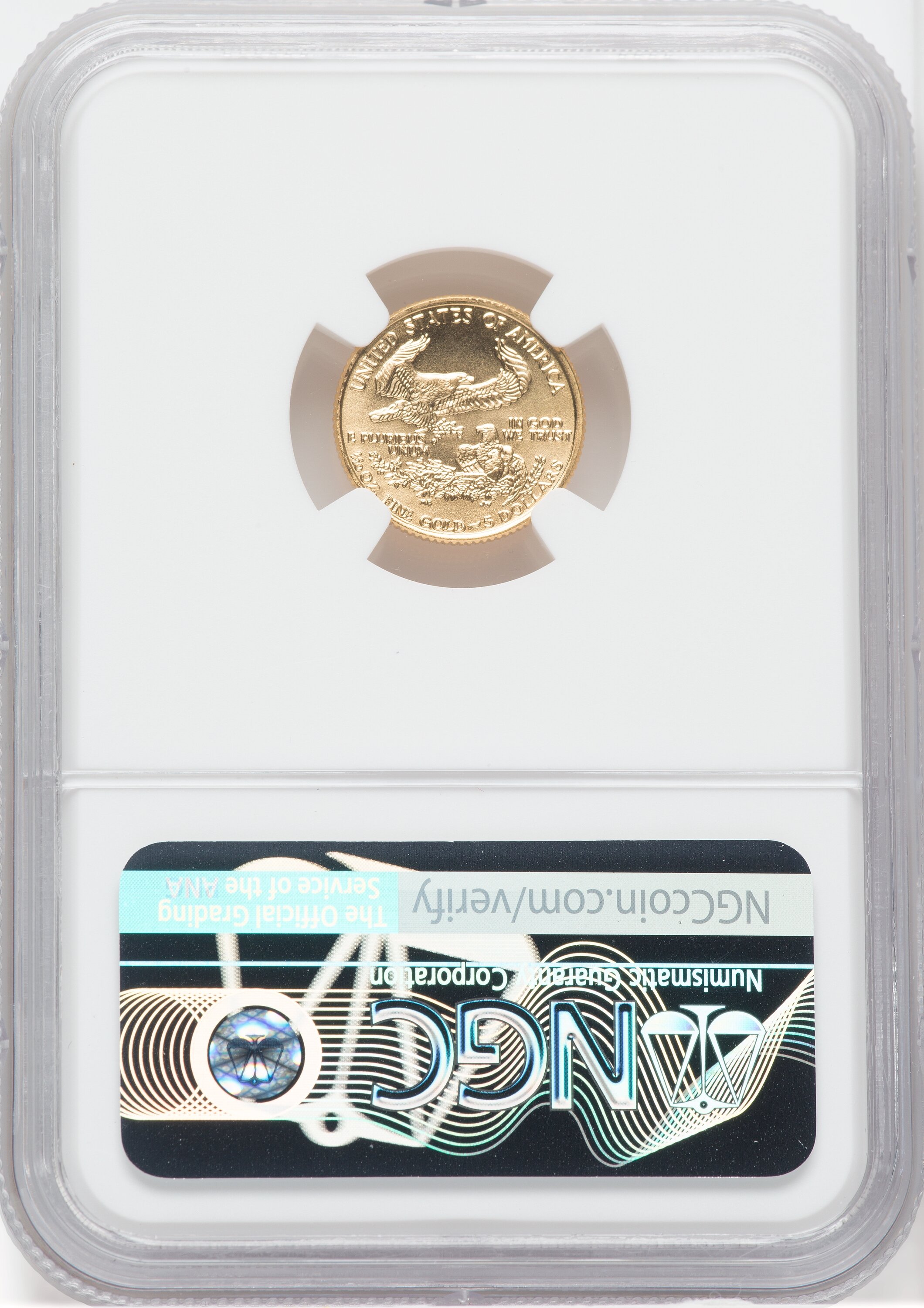 1993 $5 Tenth-Ounce Gold Eagle NGC MS70 Ed Moy Signed | LCR Coin