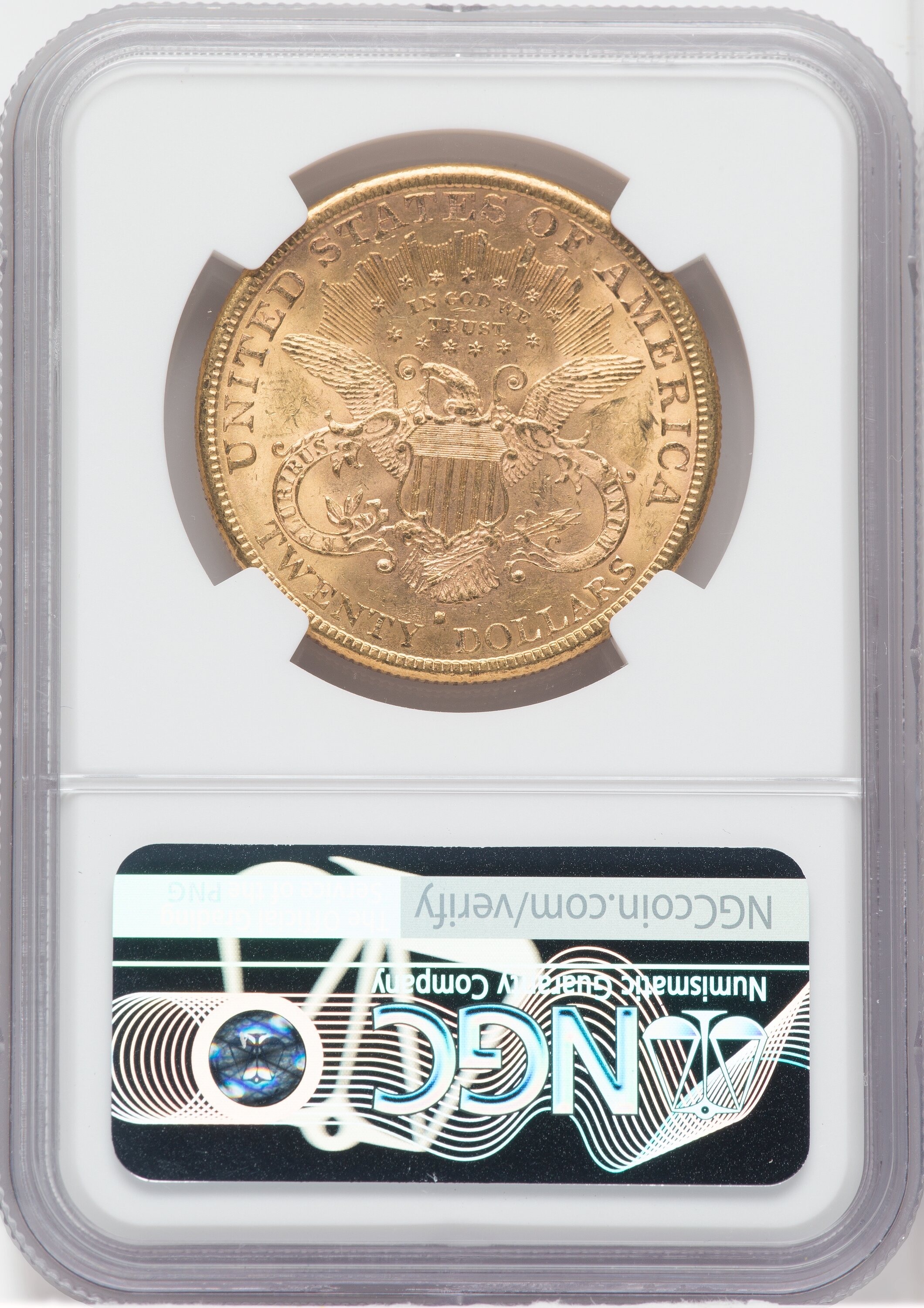 1883-S $20 Liberty Double Eagle NGC MS60 - LCR Coin