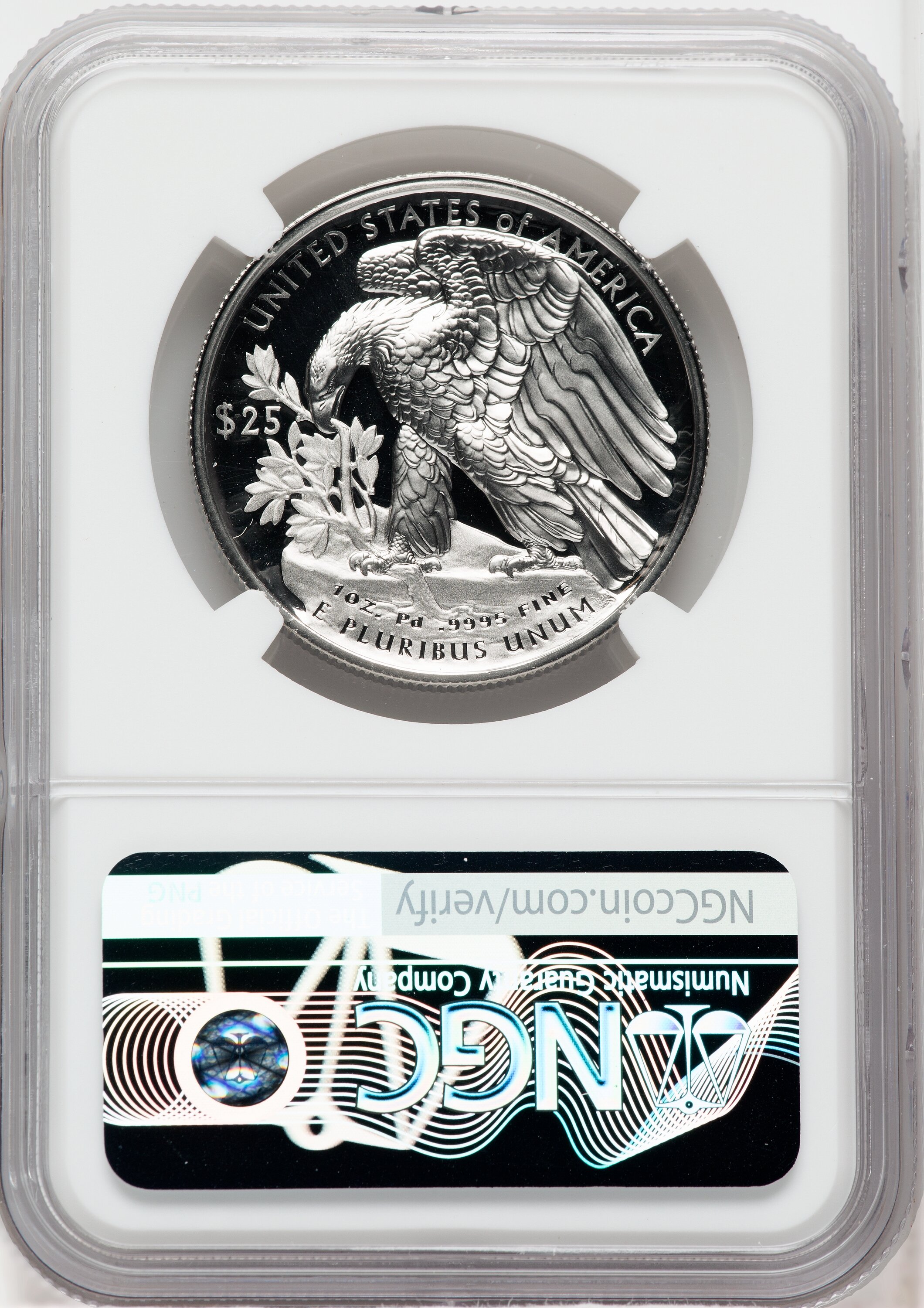 2018-W Palladium Proof High Relief ER NGC PF70UCAM | LCR Coin