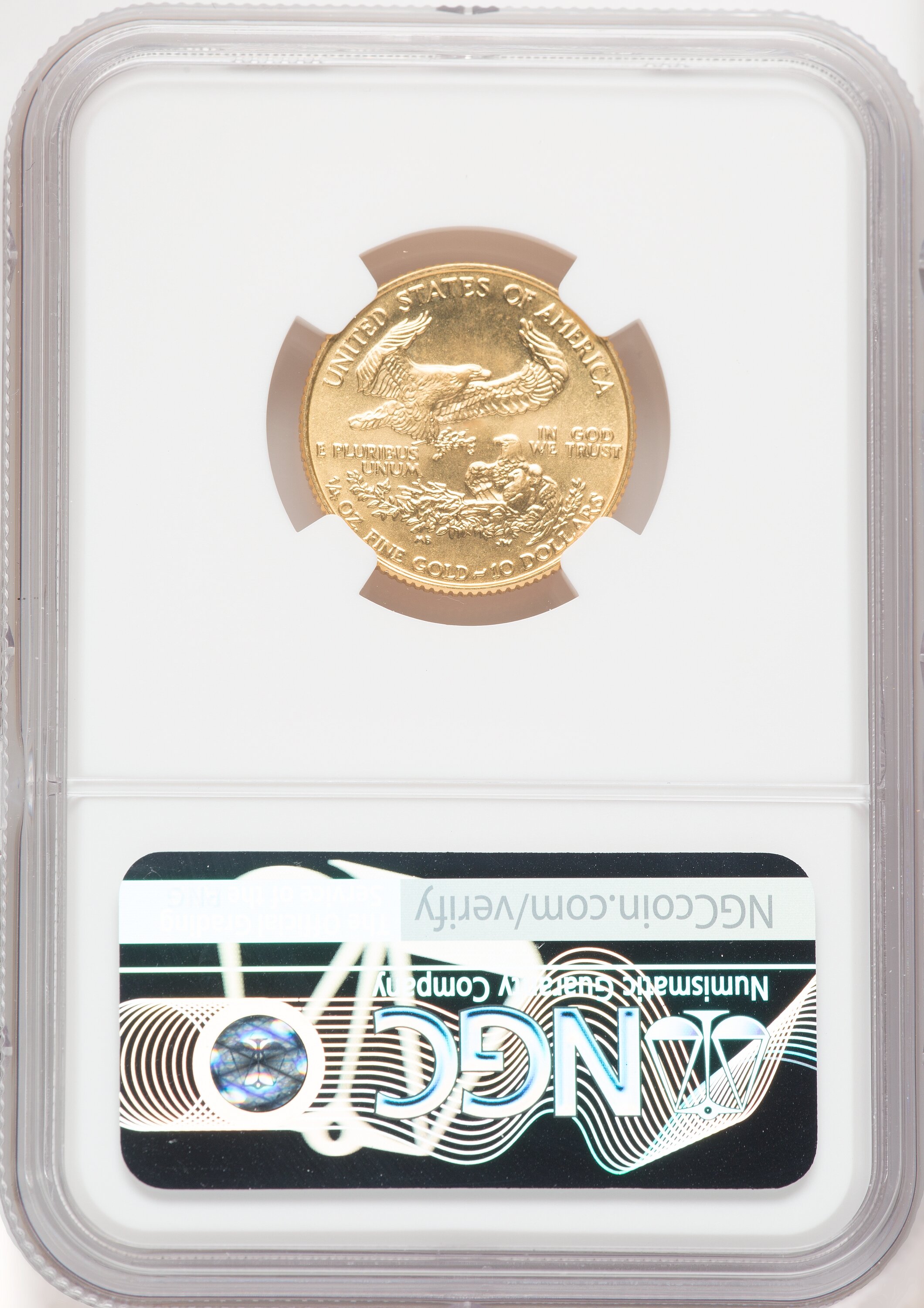 1987 $10 American Gold Eagle NGC MS69 Ron Harrigal Signed | LCR Coin