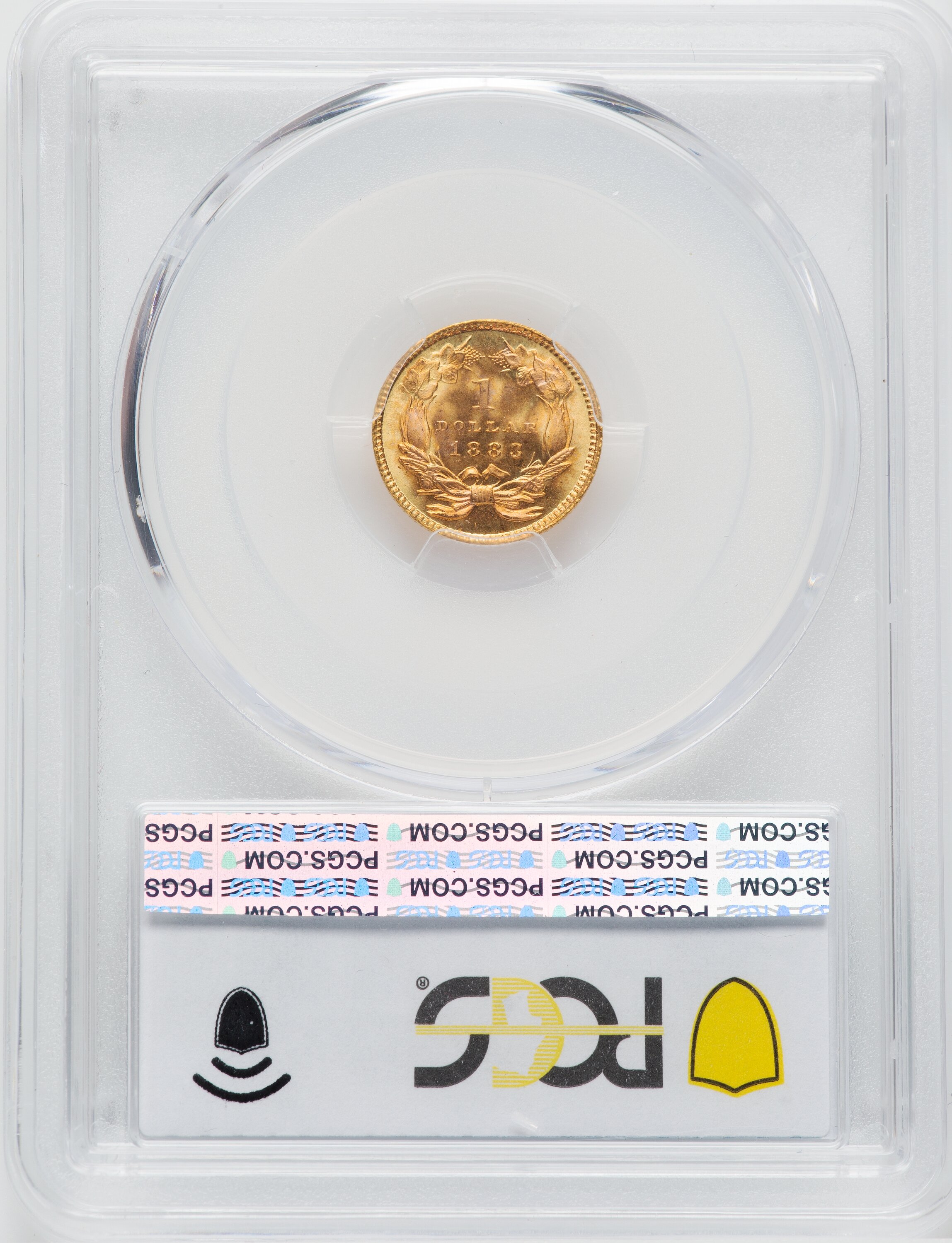 1883 G$1 CAC Gold Dollar PCGS MS67 - LCR Coin