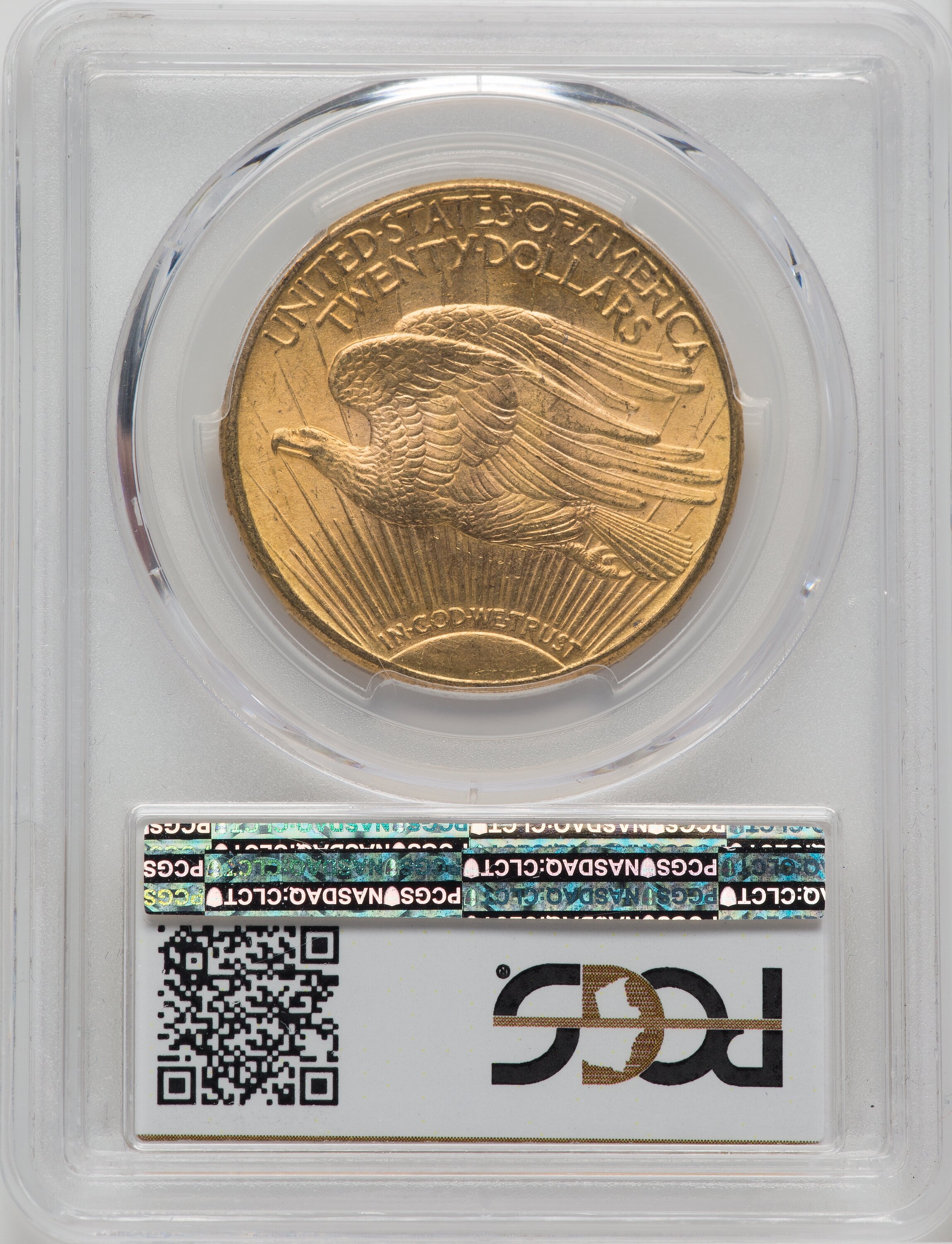 1915-S $20 Saint-Gaudens Double Eagle PCGS MS65 - LCR Coin