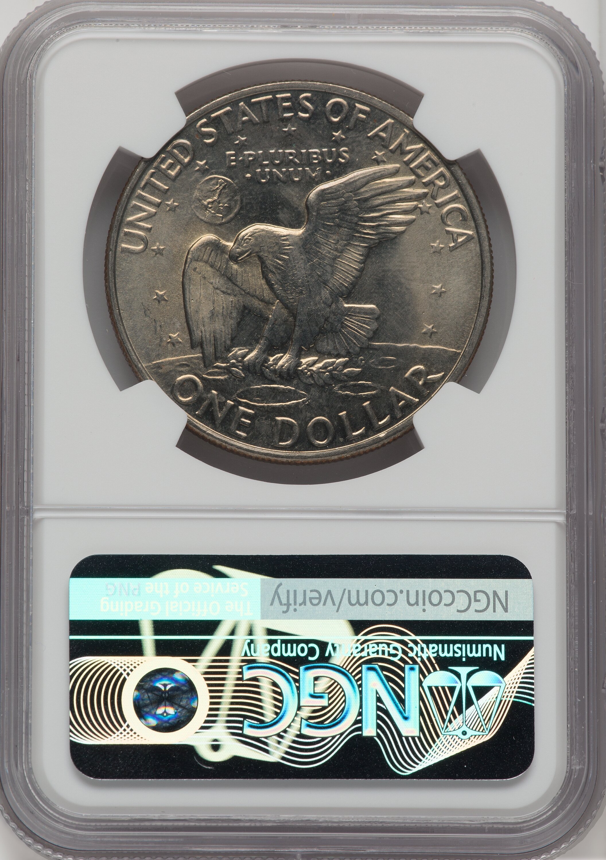 1972-D $1 Eisenhower Dollar NGC MS67 - LCR Coin