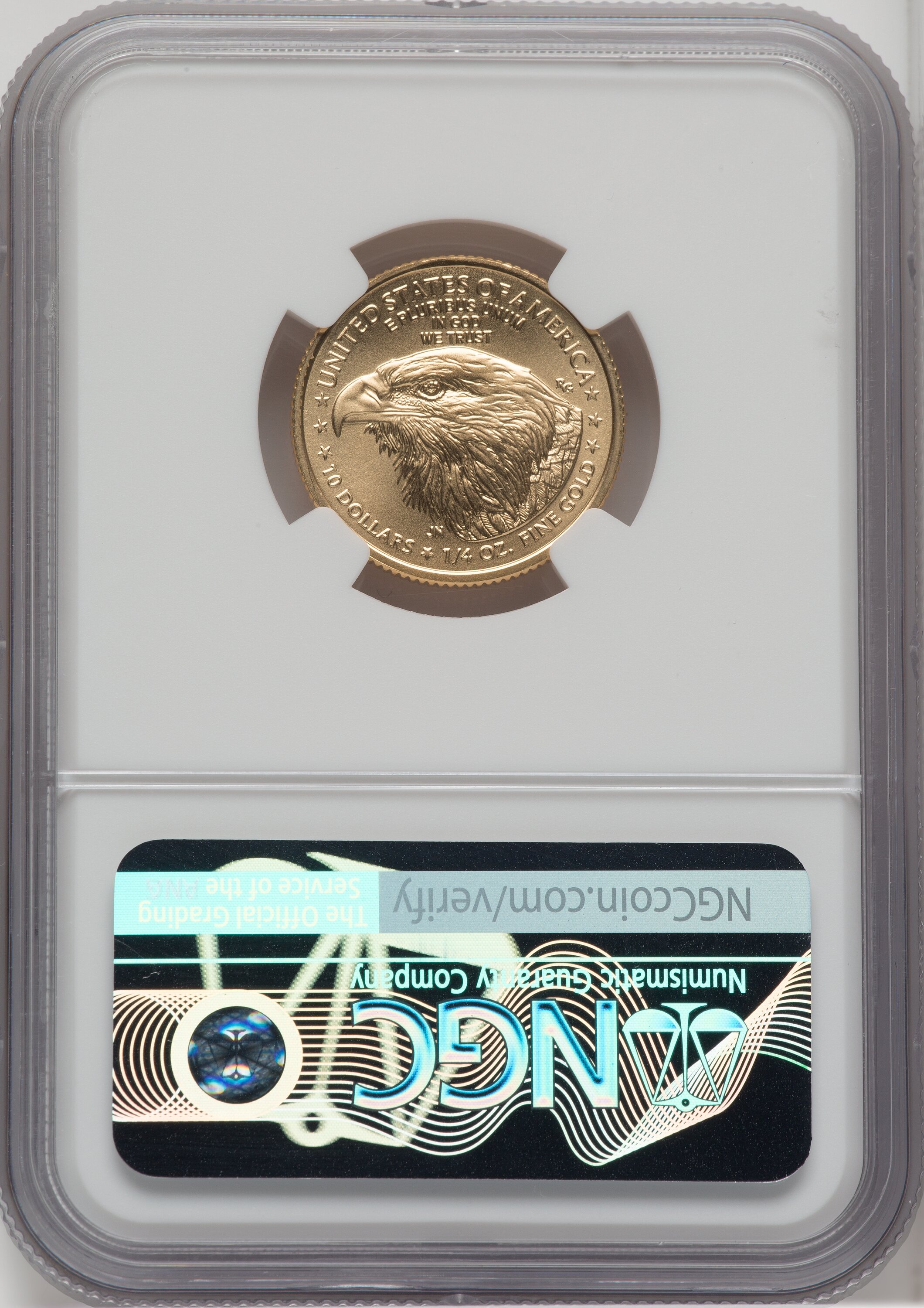 2023 $10 Quarter-Ounce Gold Eagle NGC MS70 Ronald Reagan | LCR Coin