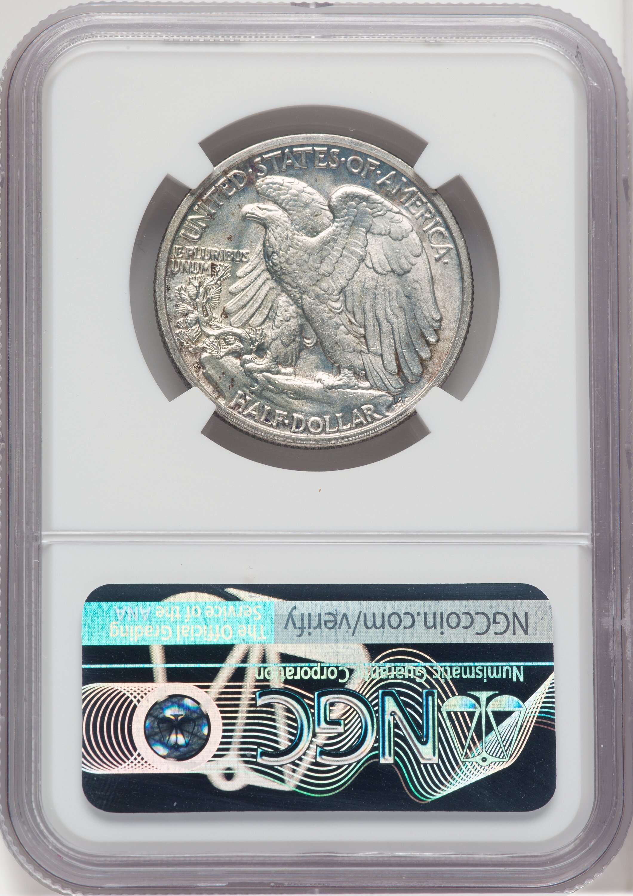1927-S 50C Walking Liberty Half Dollar NGC MS63+ - LCR Coin