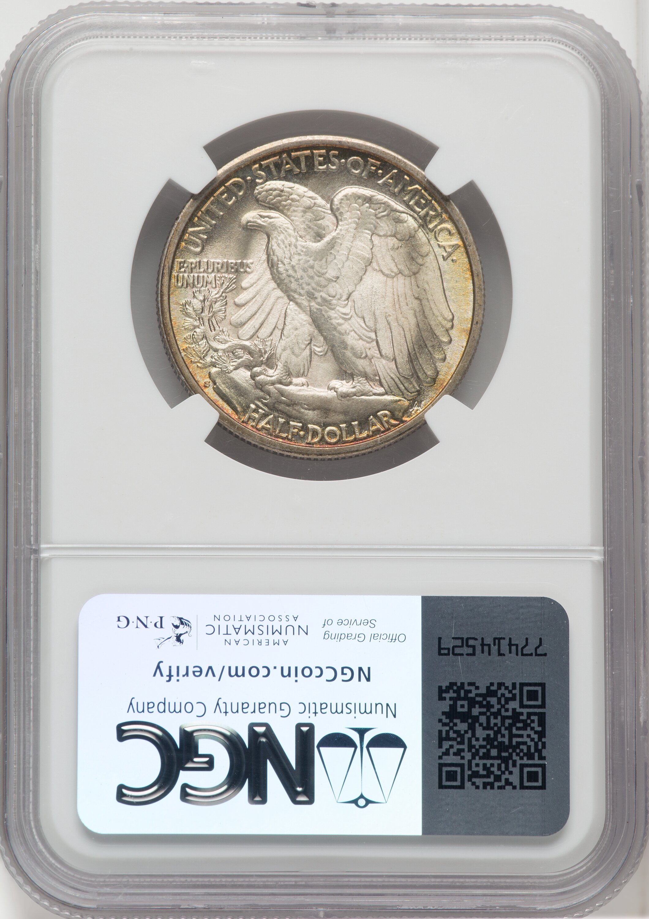 1941-S 50C Walking Liberty Half Dollar NGC MS66+ - LCR Coin