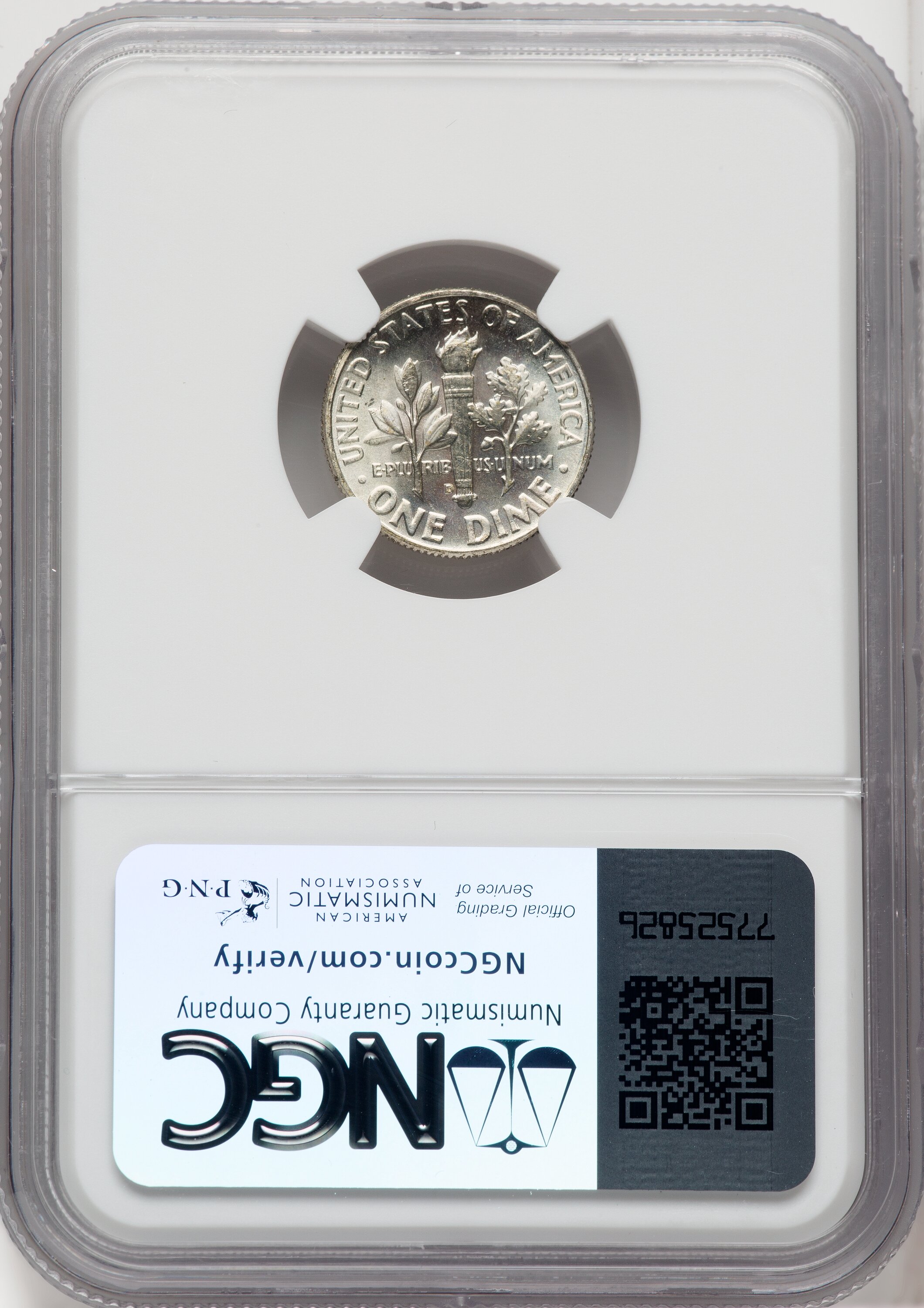 1964-D 10C Roosevelt Dime NGC MS68 - LCR Coin