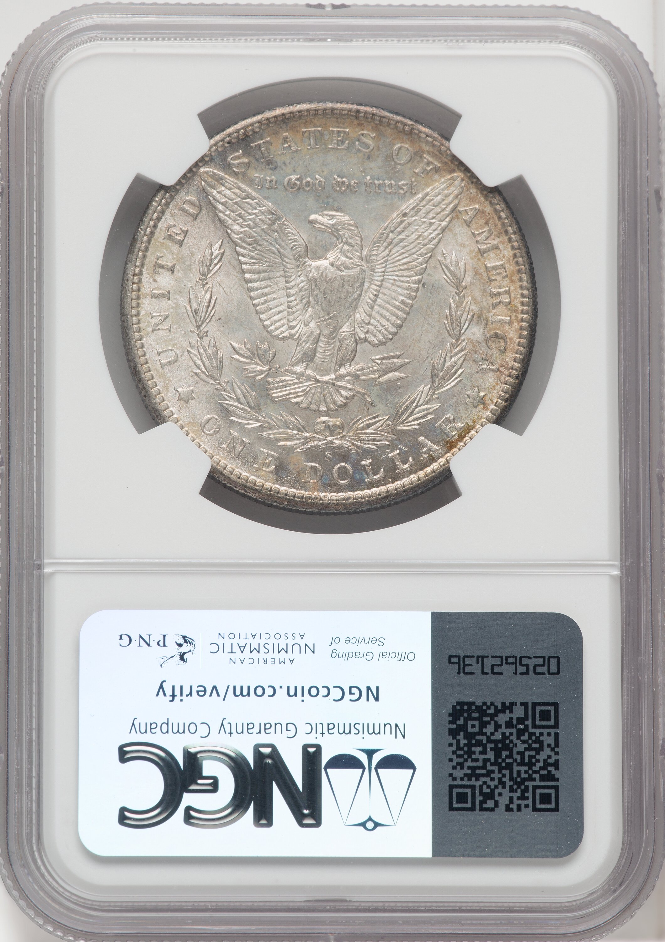 1896-S $1 Morgan Dollar NGC MS62 - LCR Coin