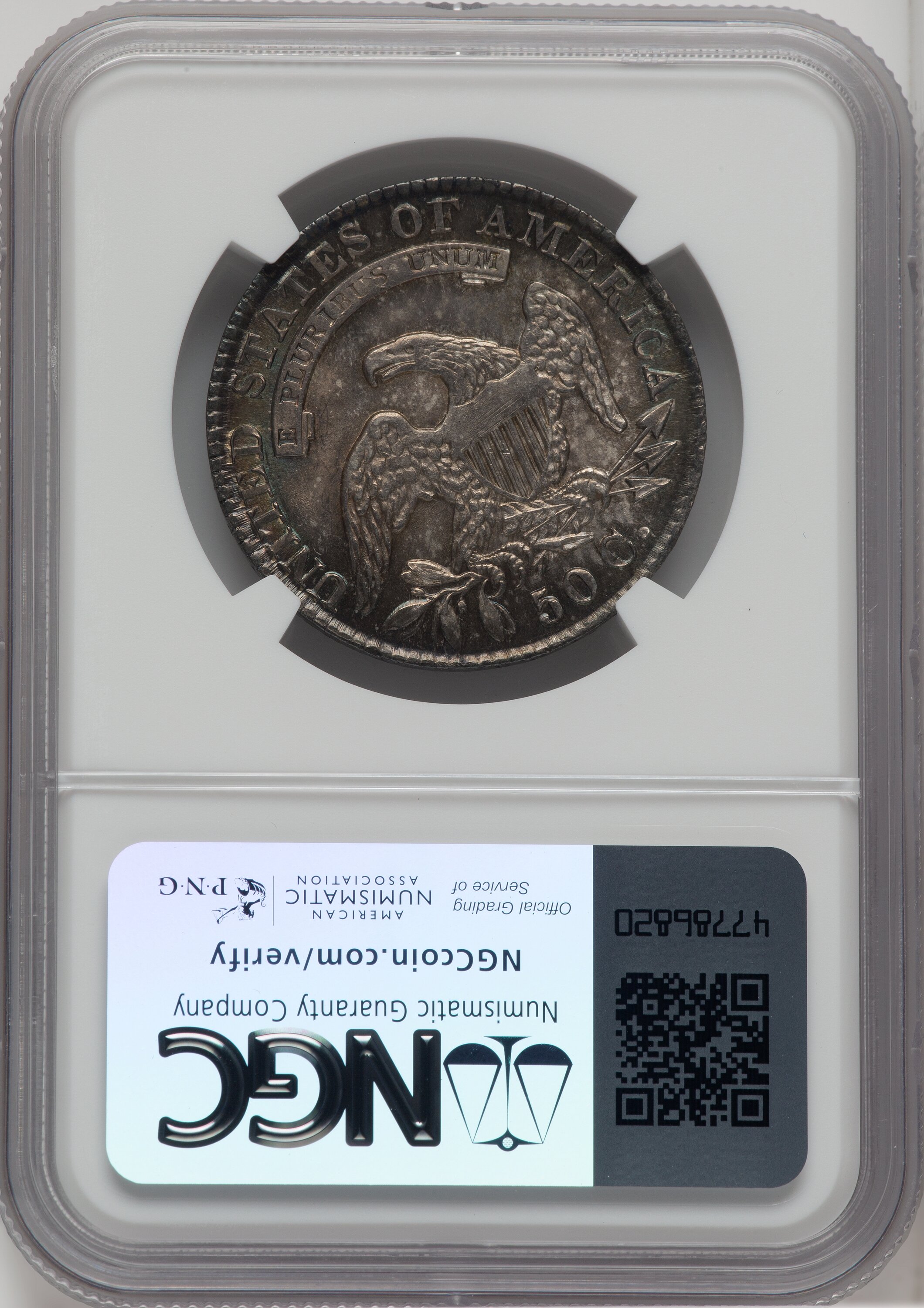 1830 50C Small 0 Bust Half Dollar NGC MS64 (763465013) - LCR Coin
