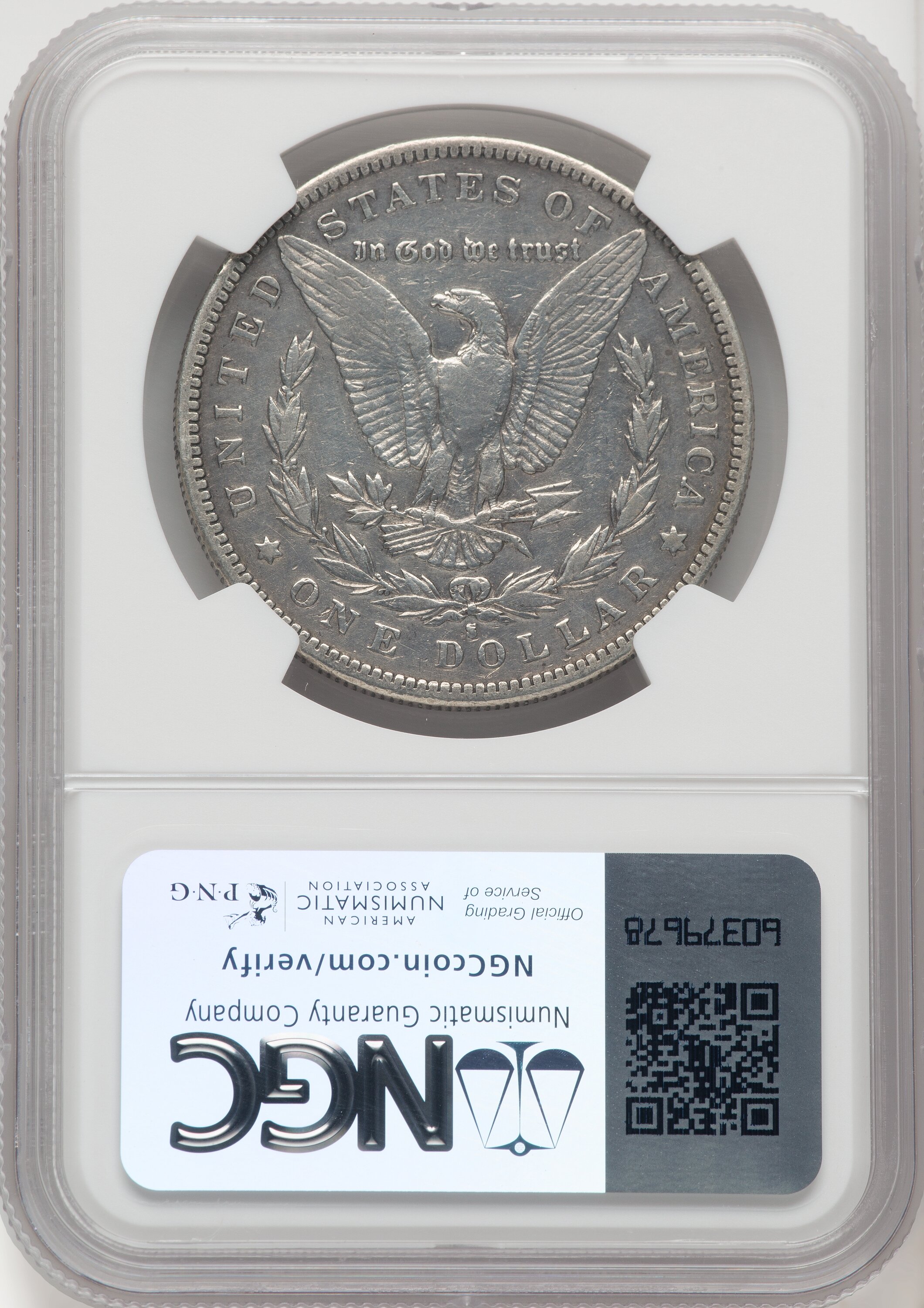 1893-S Morgan Dollar Details NGC VF20 - LCR Coin