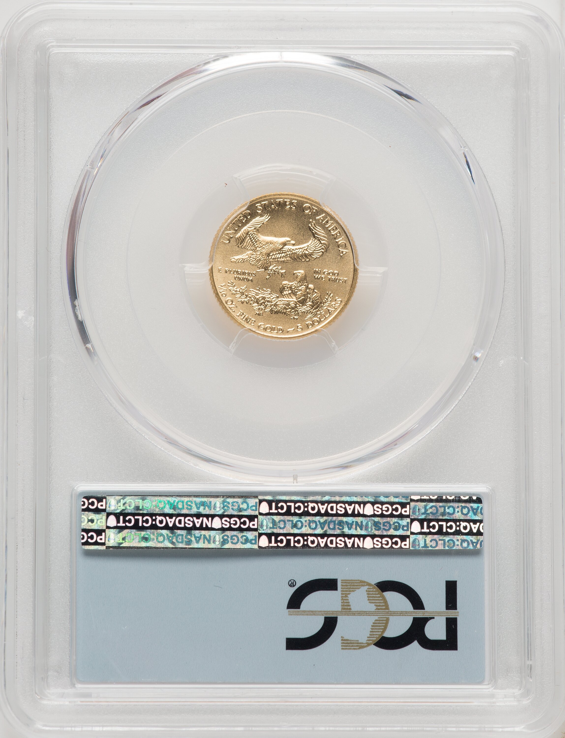 2017 $5 Gold Eagle First Day of Issue PCGS MS70 - LCR Coin