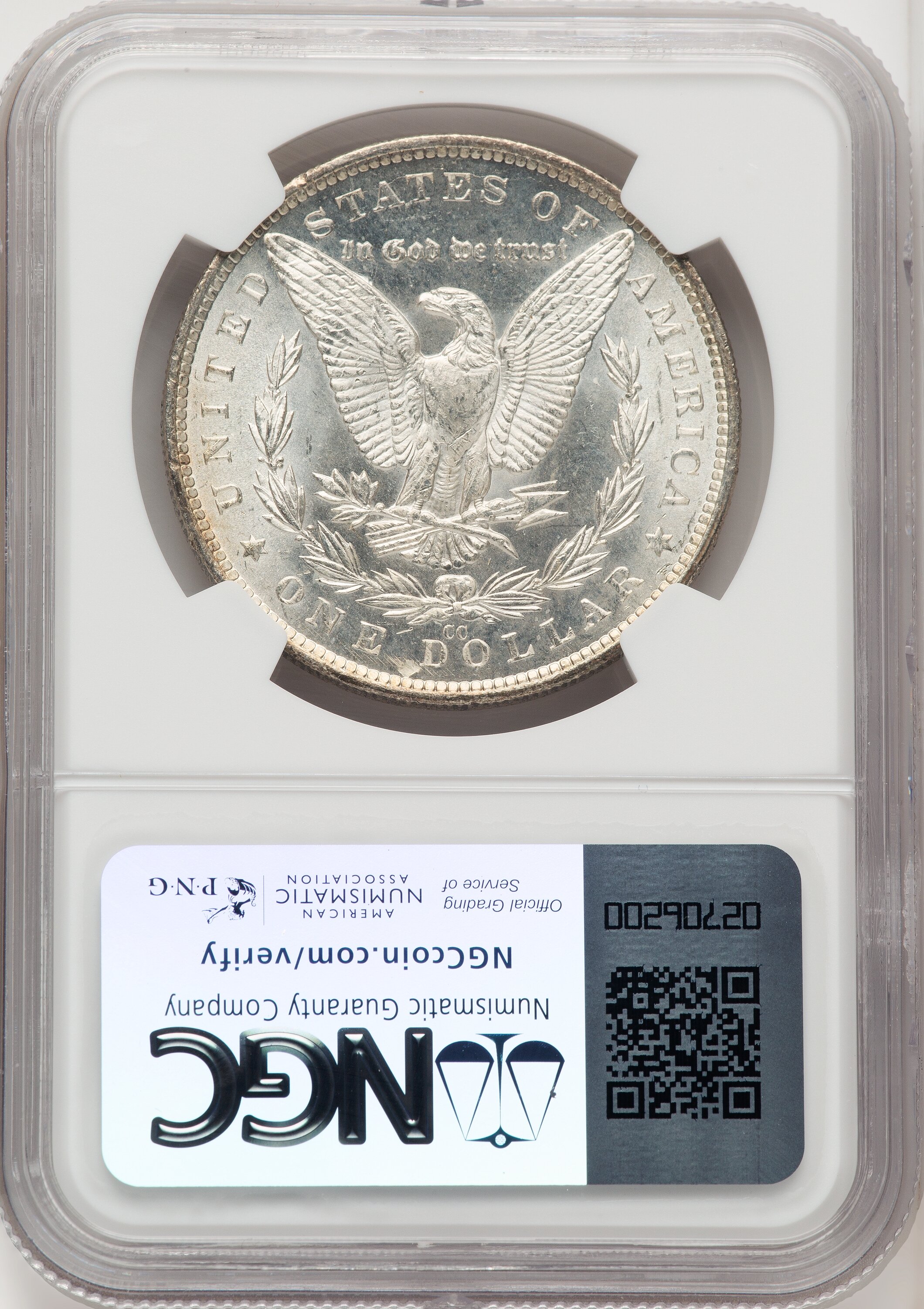 1882-CC Morgan Dollar NGC MS67 (772507003) - LCR Coin
