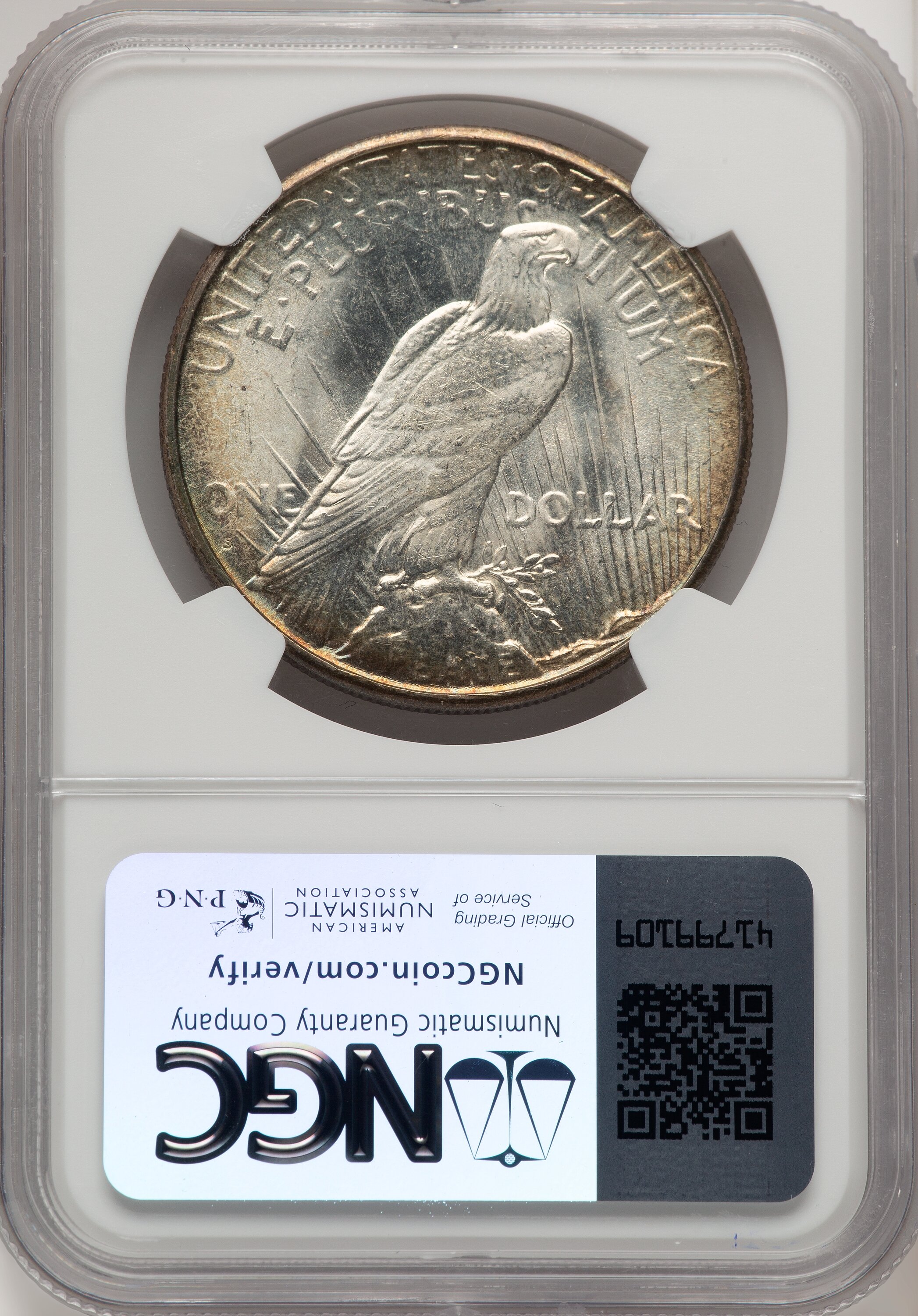 1925-S Peace Dollar NGC MS65 - LCR Coin