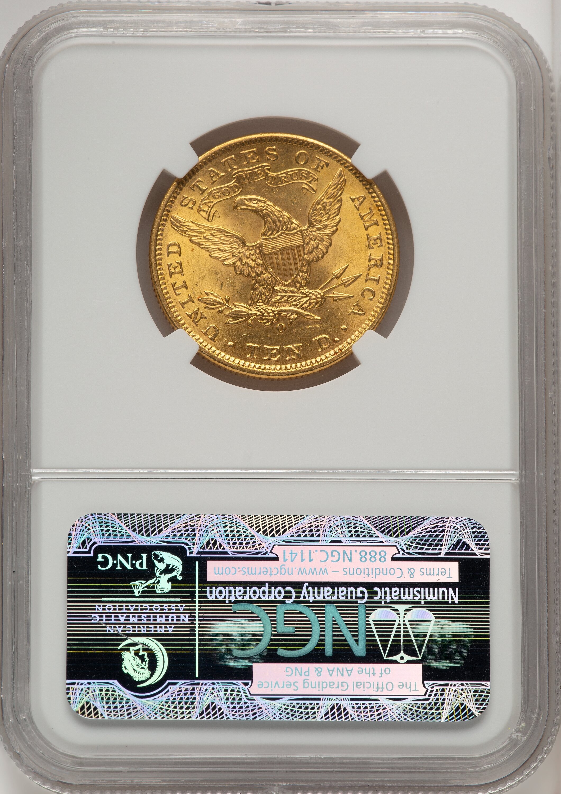 1906-O $10 Liberty Eagle NGC MS64 - LCR Coin