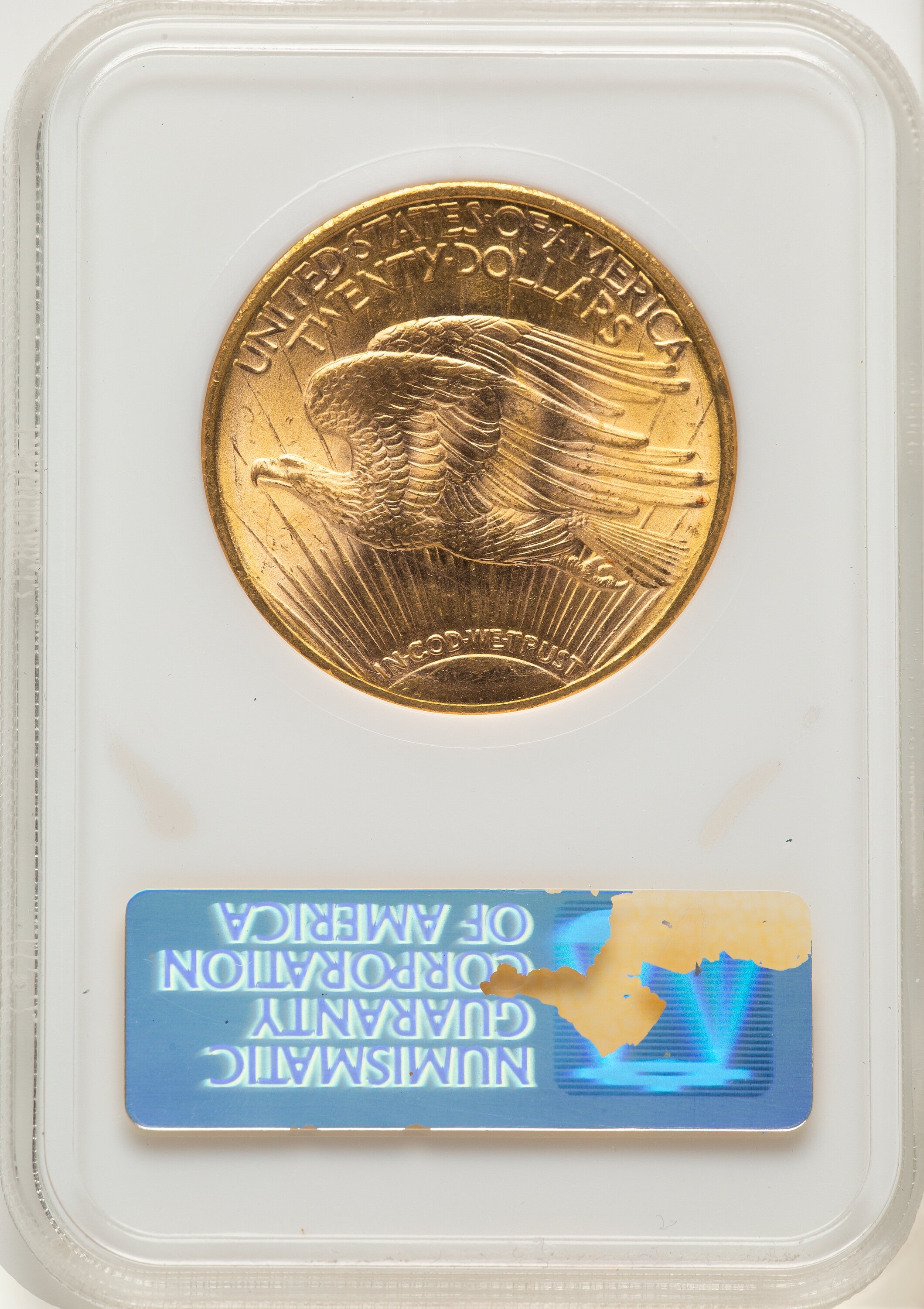 1922 $20 CAC Saint-Gaudens Double Eagle NGC MS63 - LCR Coin