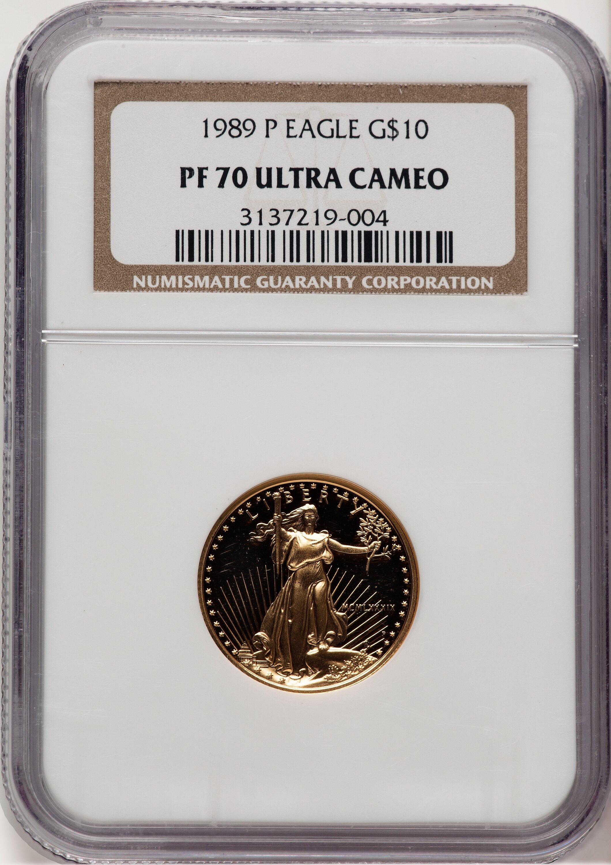 1989 Gold American Eagle 4-Coin Set NGC PF70 | LCR Coin