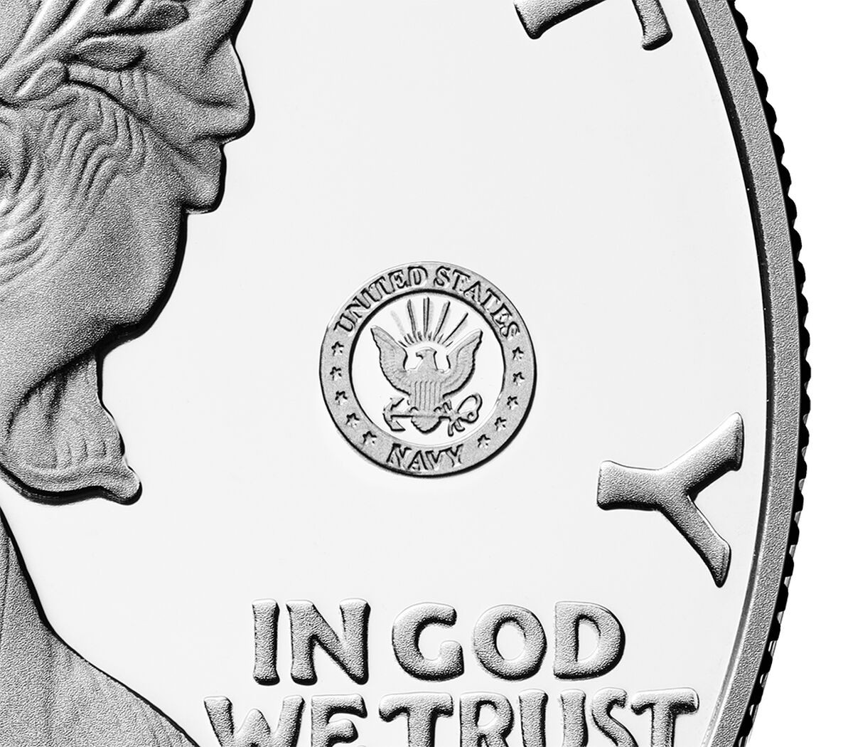 2025-S Silver Eagle 250th Anniversary U.S. Navy Privy FDI NGC PF70