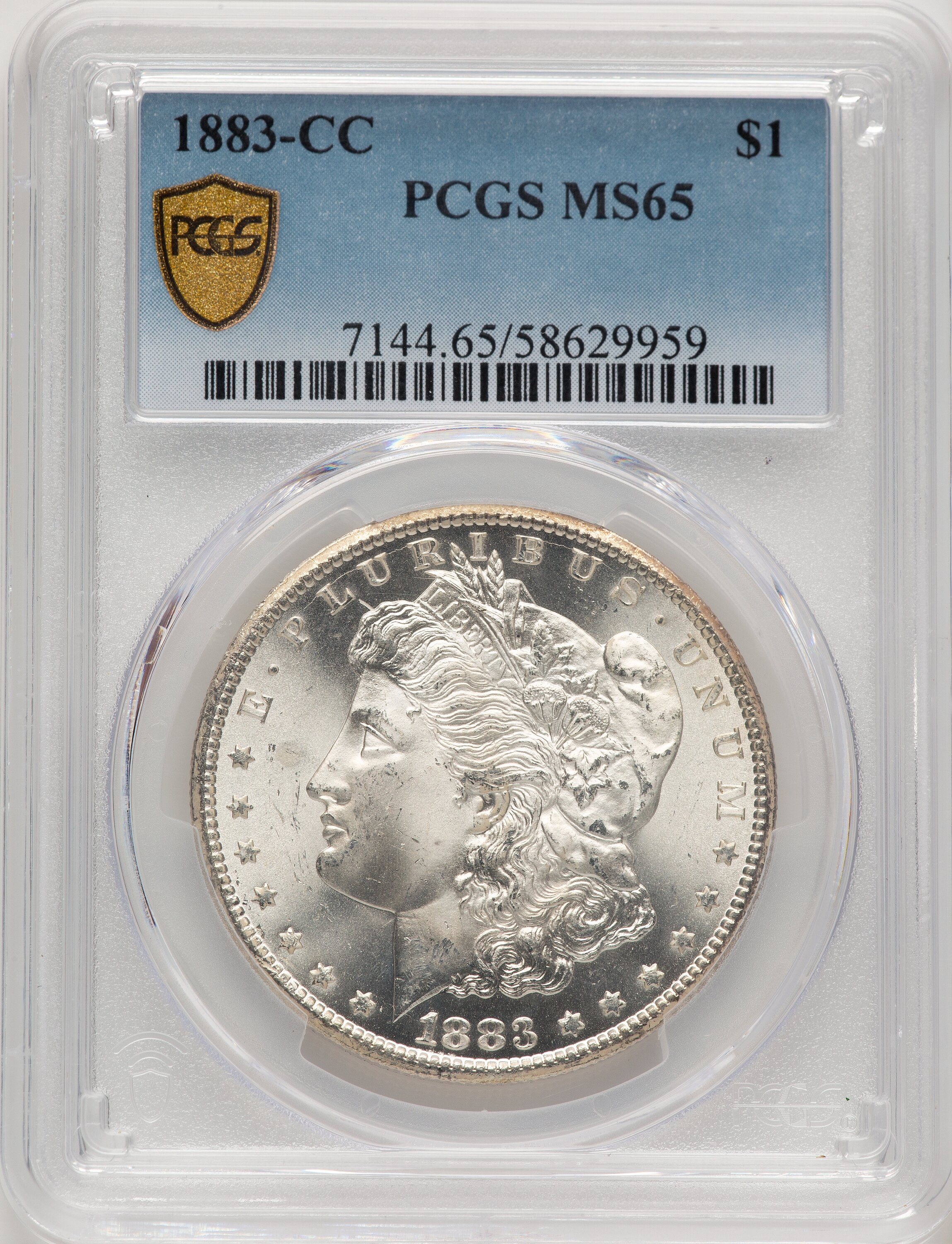 1883-CC Morgan Dollar PCGS MS65 (507440002) - LCR Coin