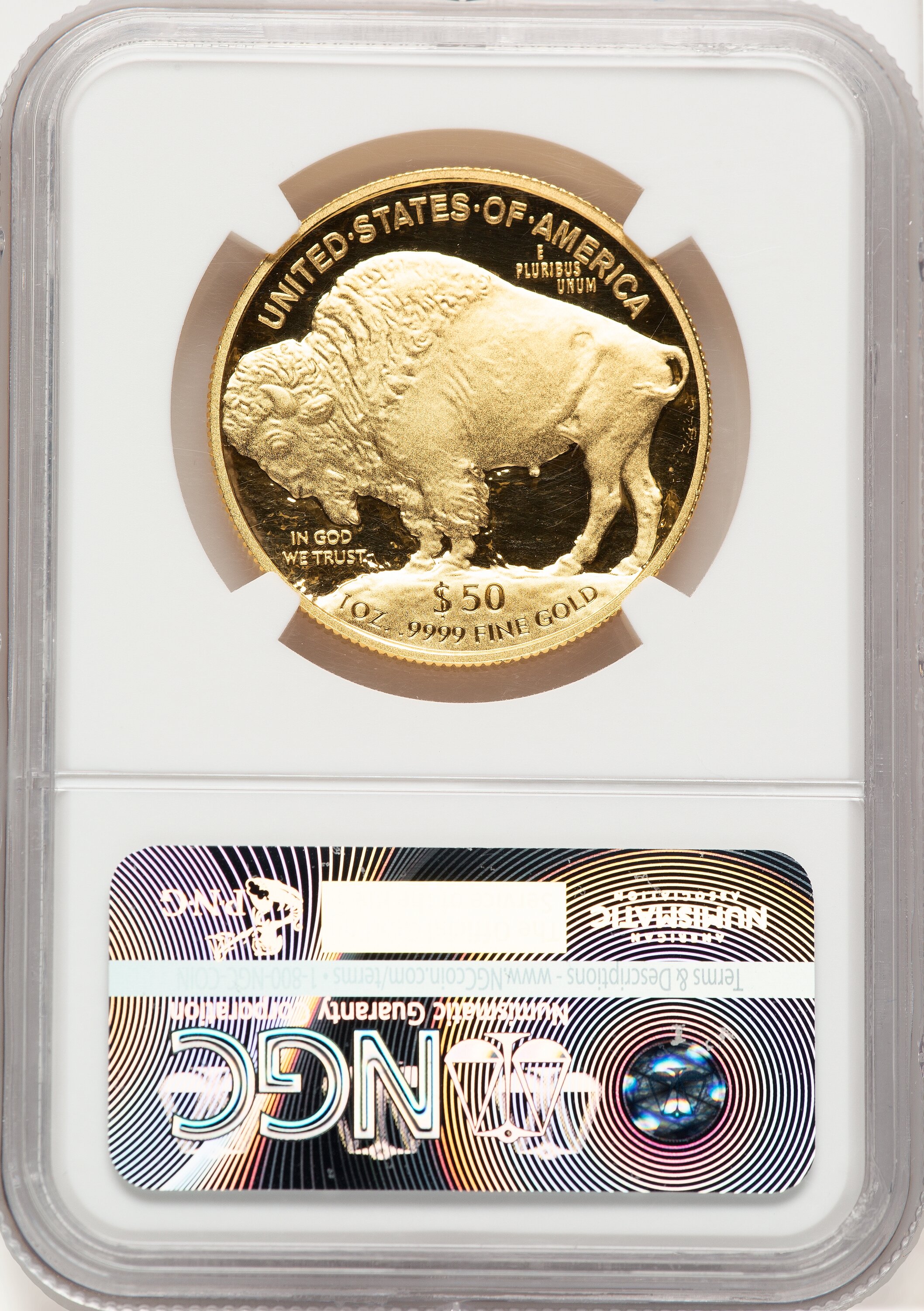 2016-W Proof Gold Buffalo 1 oz Angela Buchanan NGC PF70 - LCR Coin