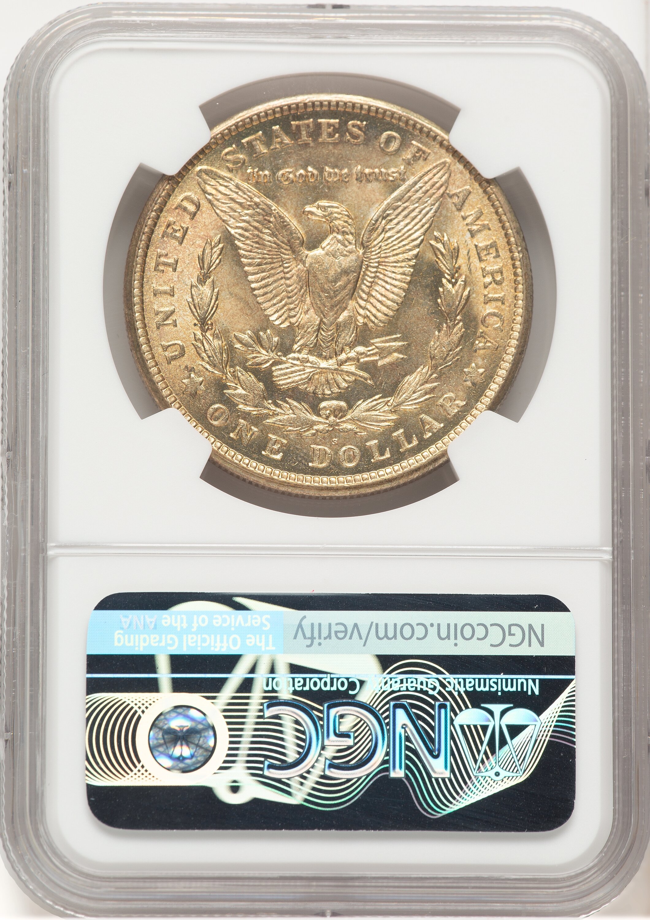 NGC MS65 ネパール銀貨　1981 1887 S$ NGC MS65 CAC - Silicon Valley Coins