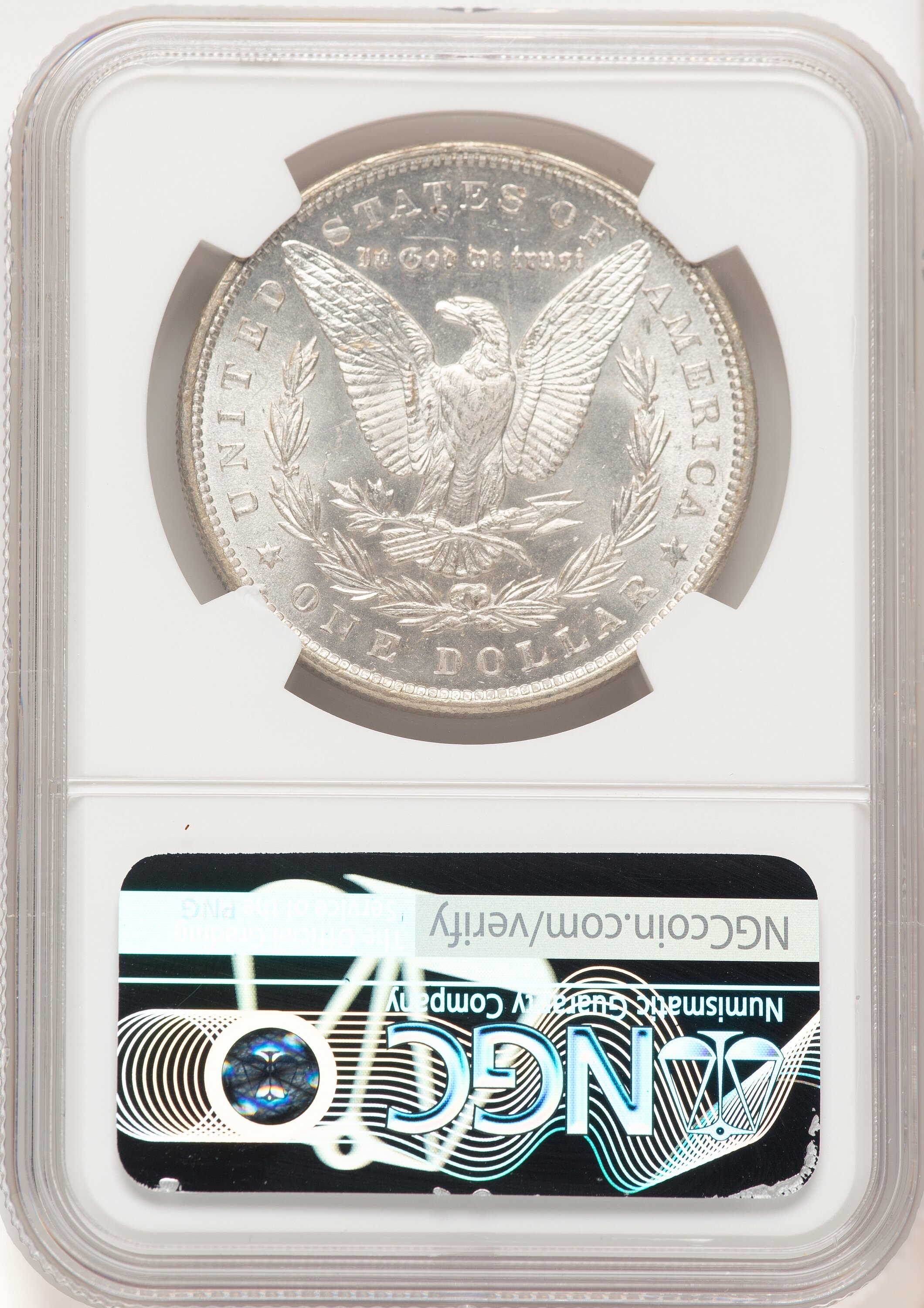 1878 7TF Reverse of 1879 Morgan Dollar NGC MS65 (780540007