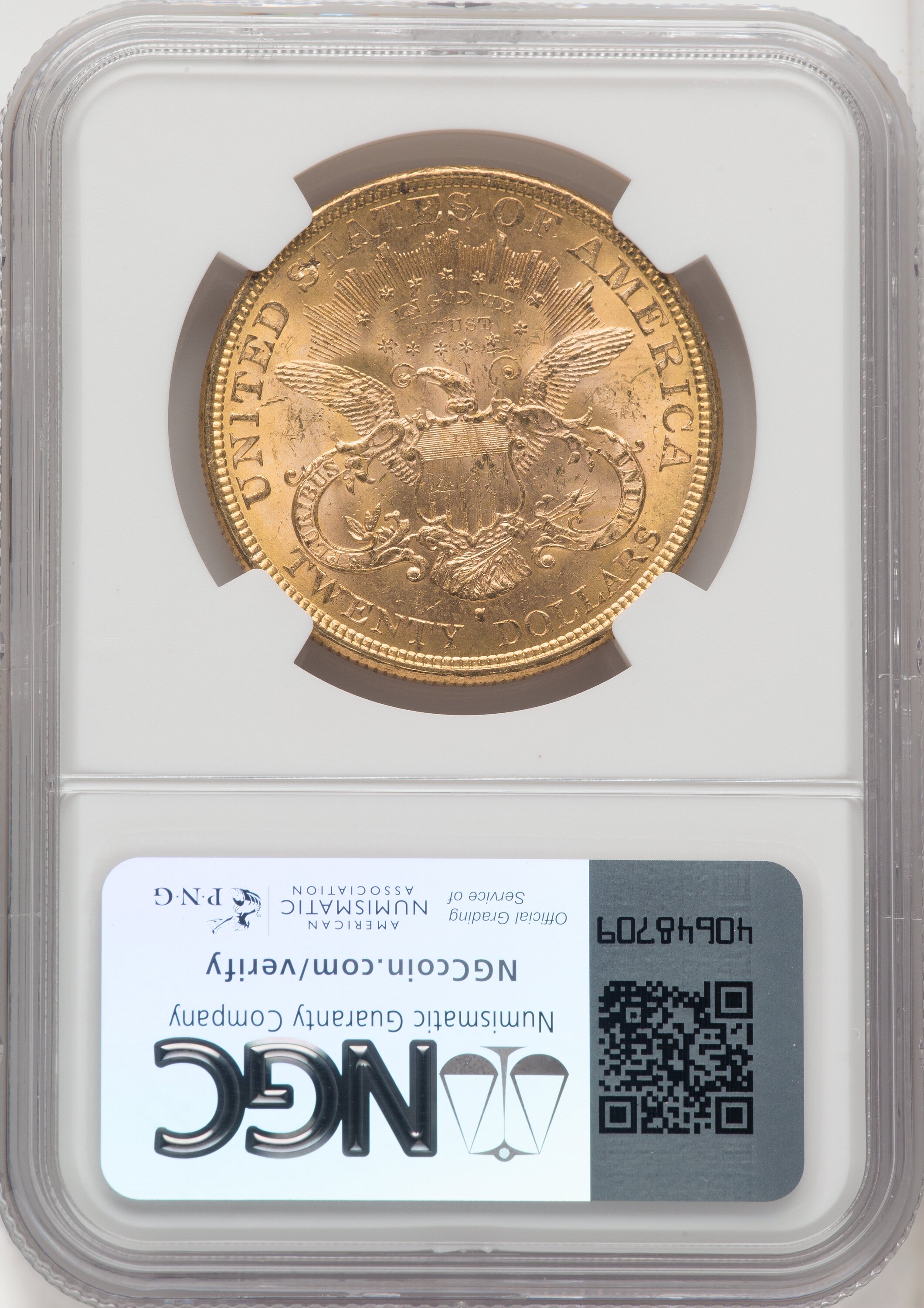 1877-S $20 Liberty Double Eagle NGC MS63 (518529038) - LCR Coin