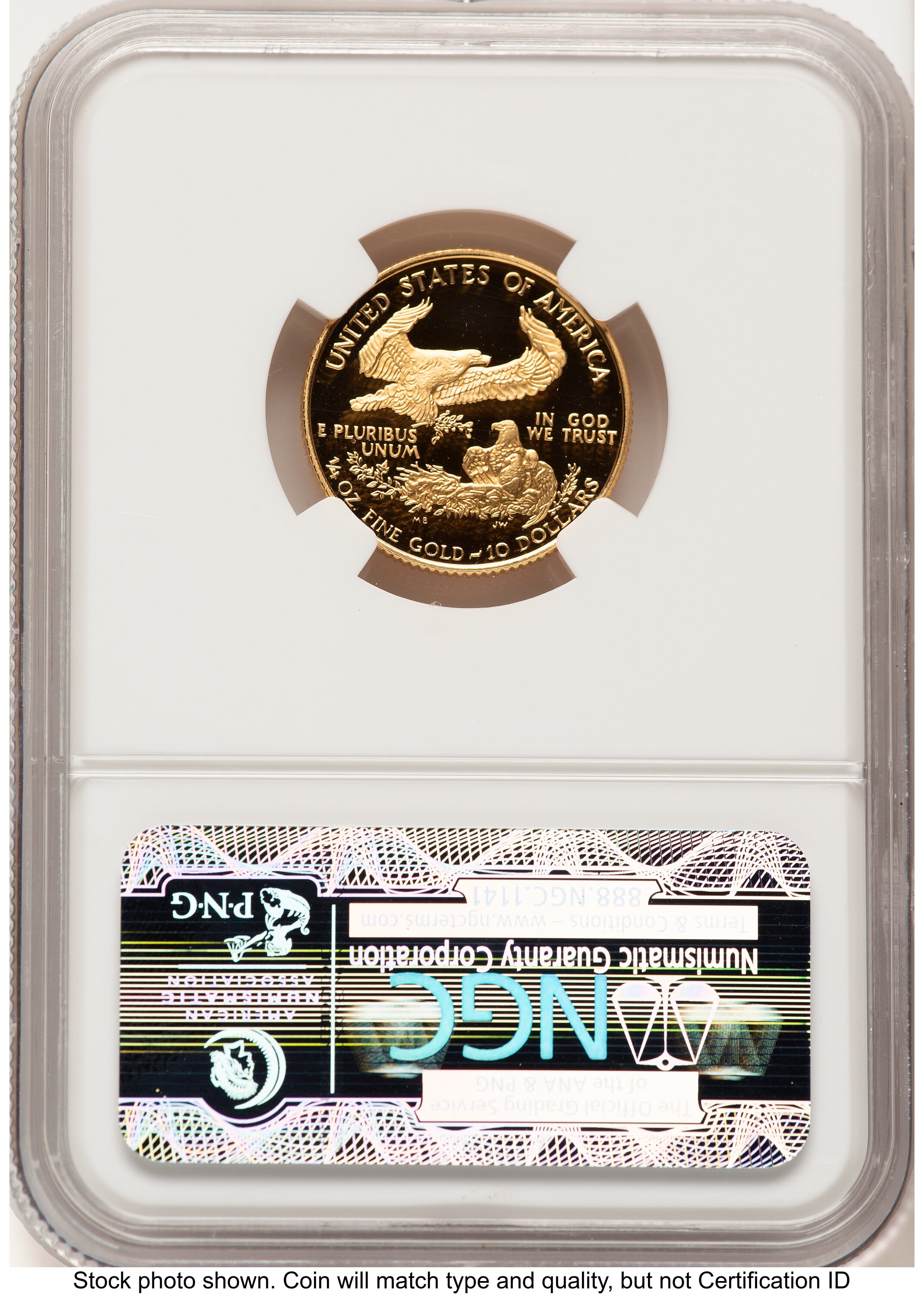1994-W Proof Gold Eagle 1/4 oz Brown Label NGC PF70 - LCR Coin