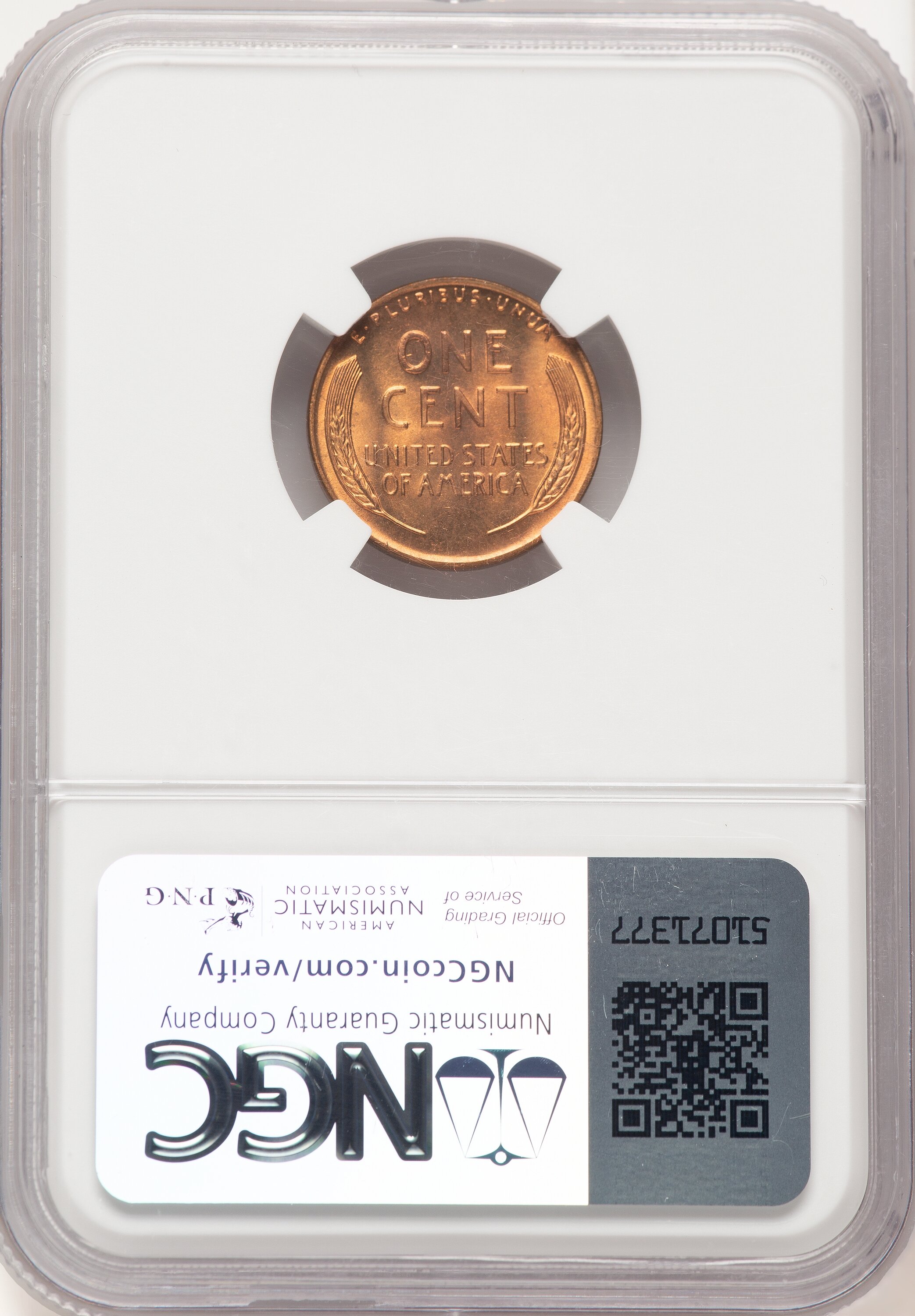 1954 1C RD Lincoln Cent NGC MS67 (782214006) - LCR Coin