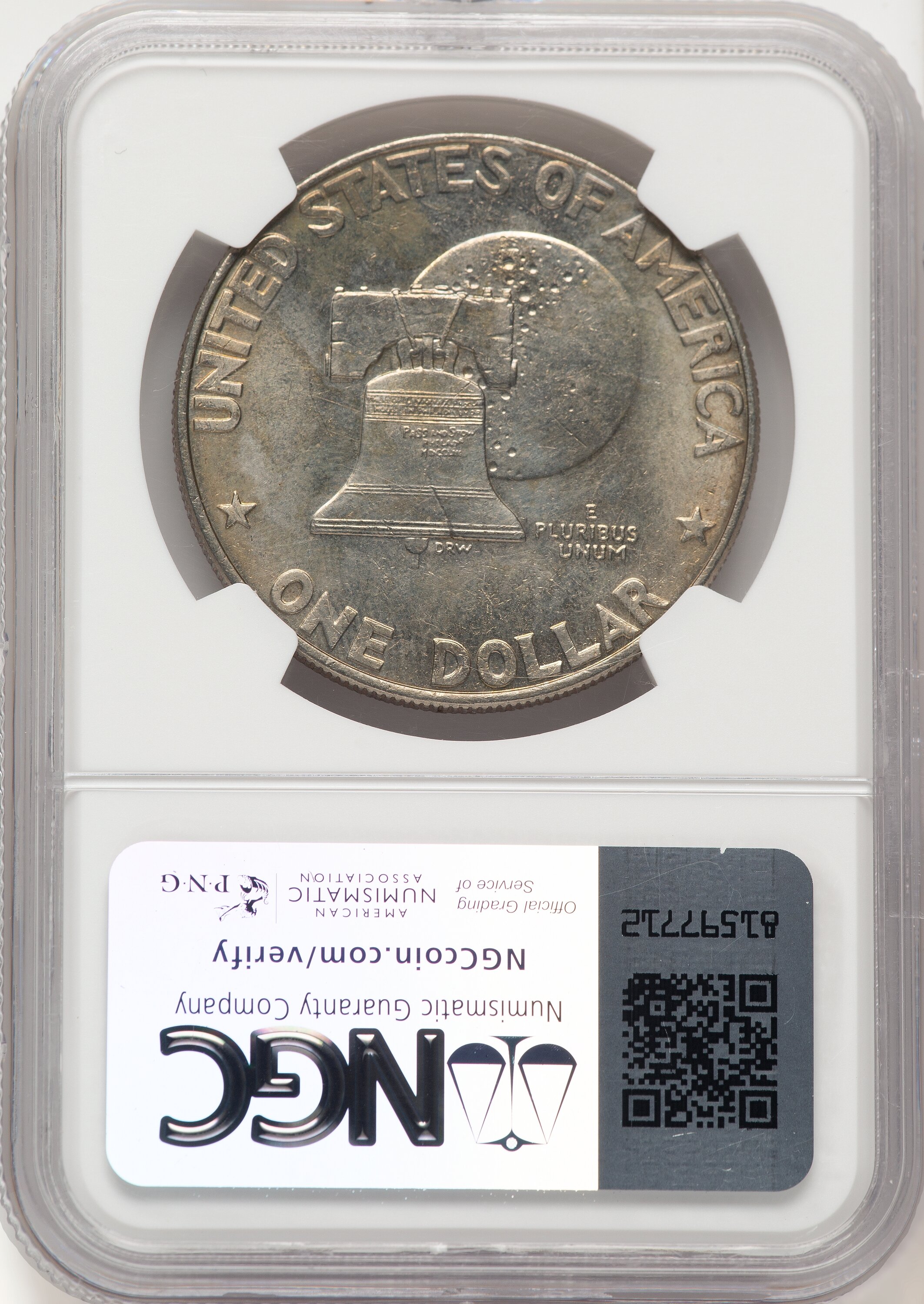 1976 $1 T1 Eisenhower Dollar NGC MS66 (783962001) - LCR Coin