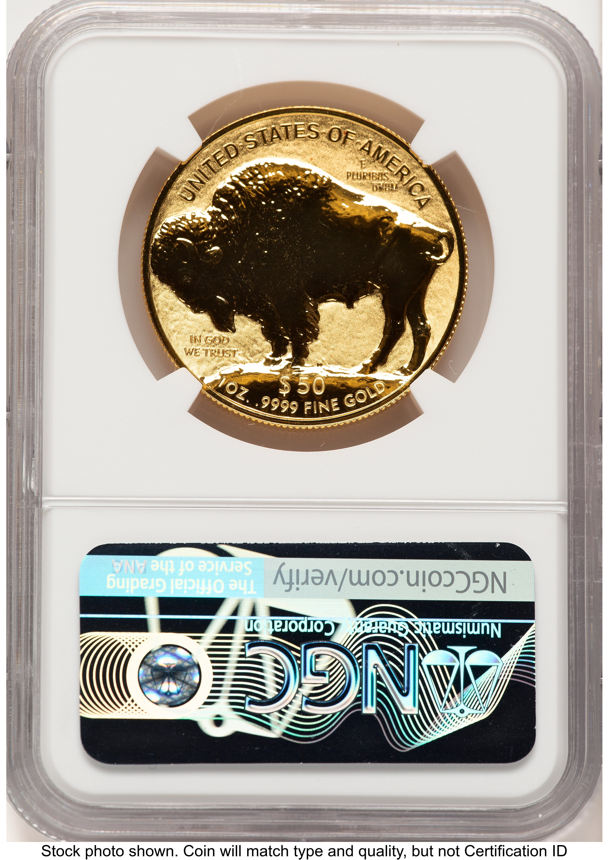 2013-W Reverse Proof Gold Buffalo 1 oz Rhett Jeppson NGC PF70