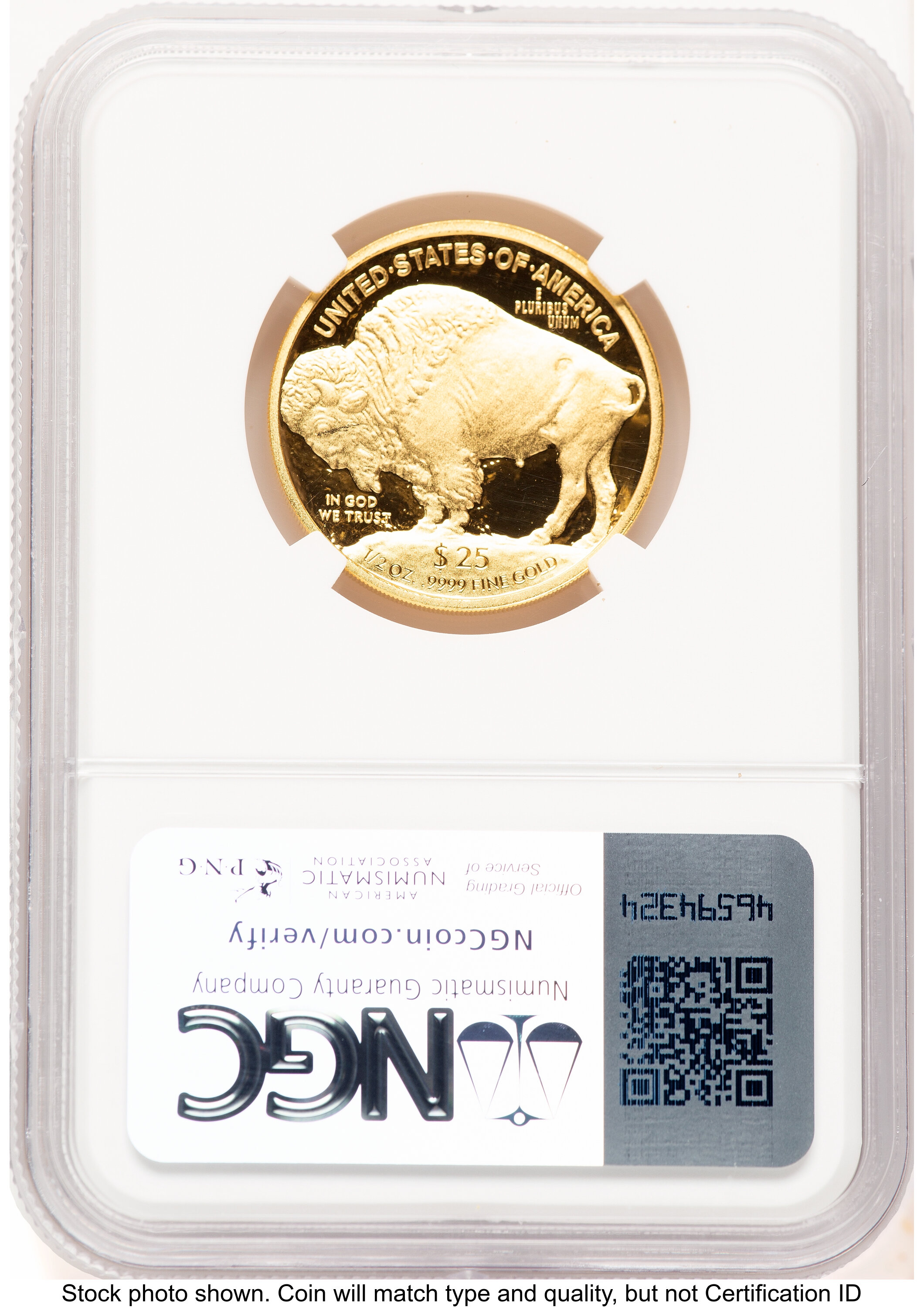 2008-W Proof Gold Buffalo 1/2 oz Brown Label NGC PF70 (776174032