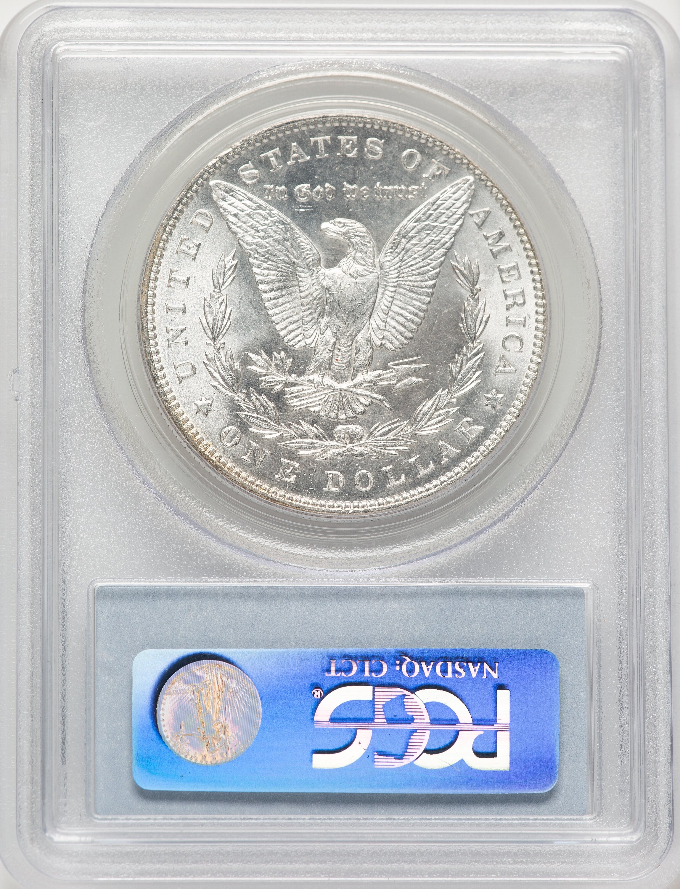 1887/6 Morgan Dollar PCGS MS63 (784478036) - LCR Coin